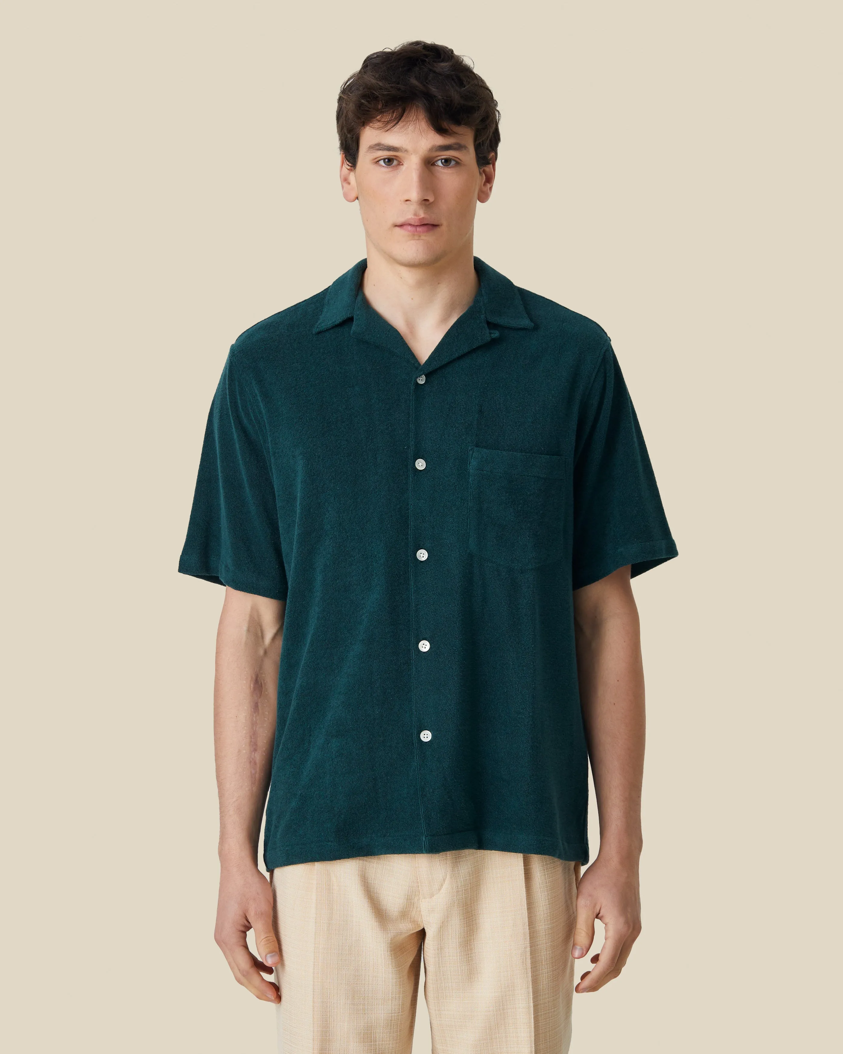 TERRY - GREEN sold by Portuguese Flannel