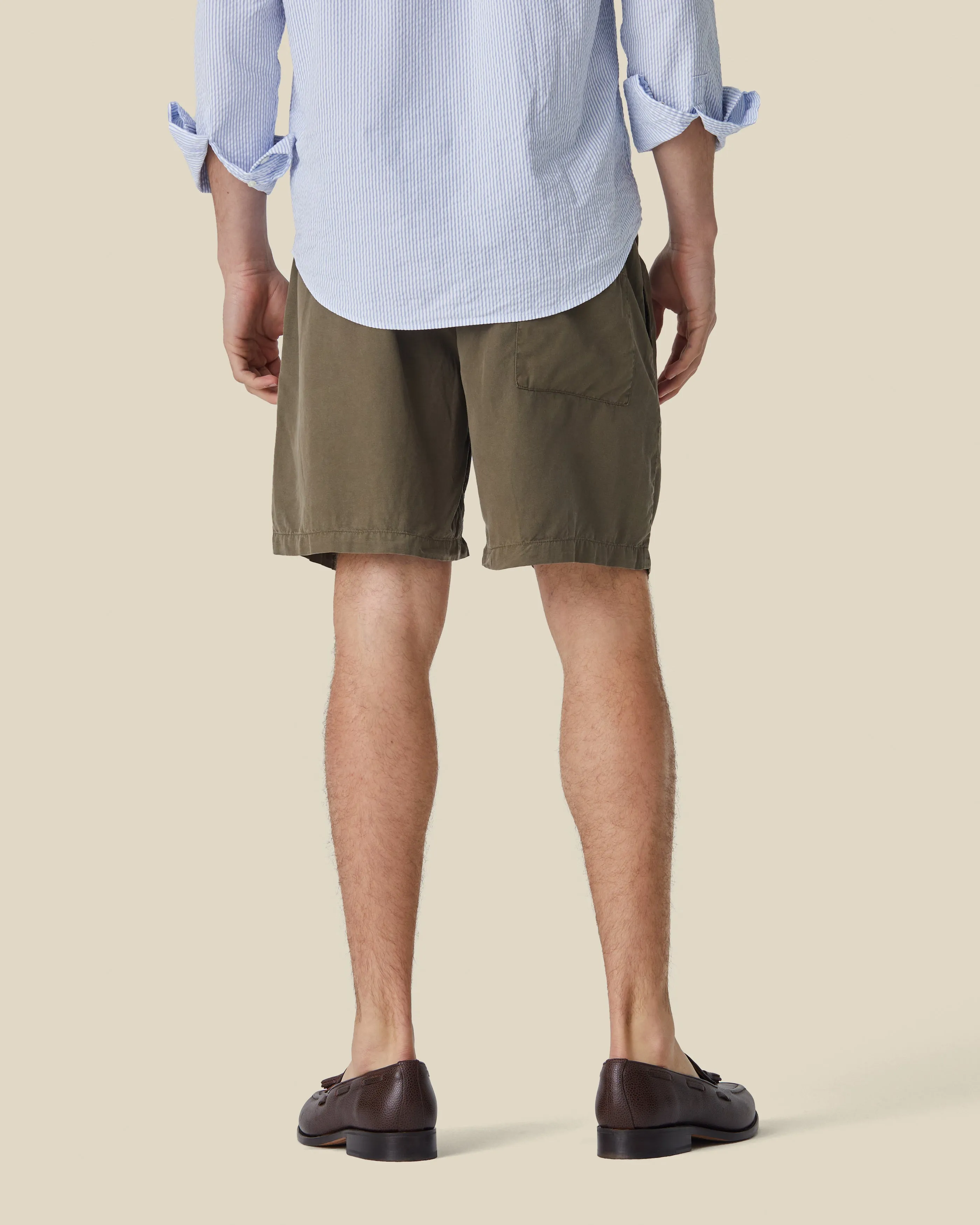DOGTOWN SHORTS - OLIVE sold by Portuguese Flannel product image thumbnail 2