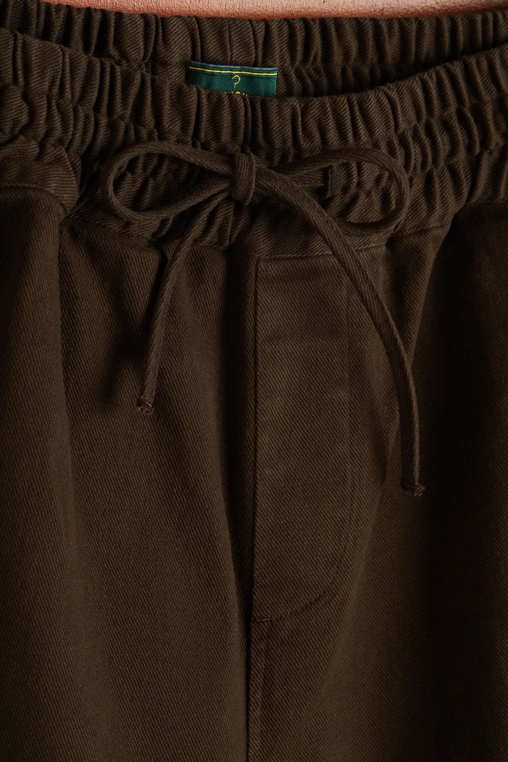 LABURA TWILL SHORTS - OLIVE sold by Portuguese Flannel product image thumbnail 4