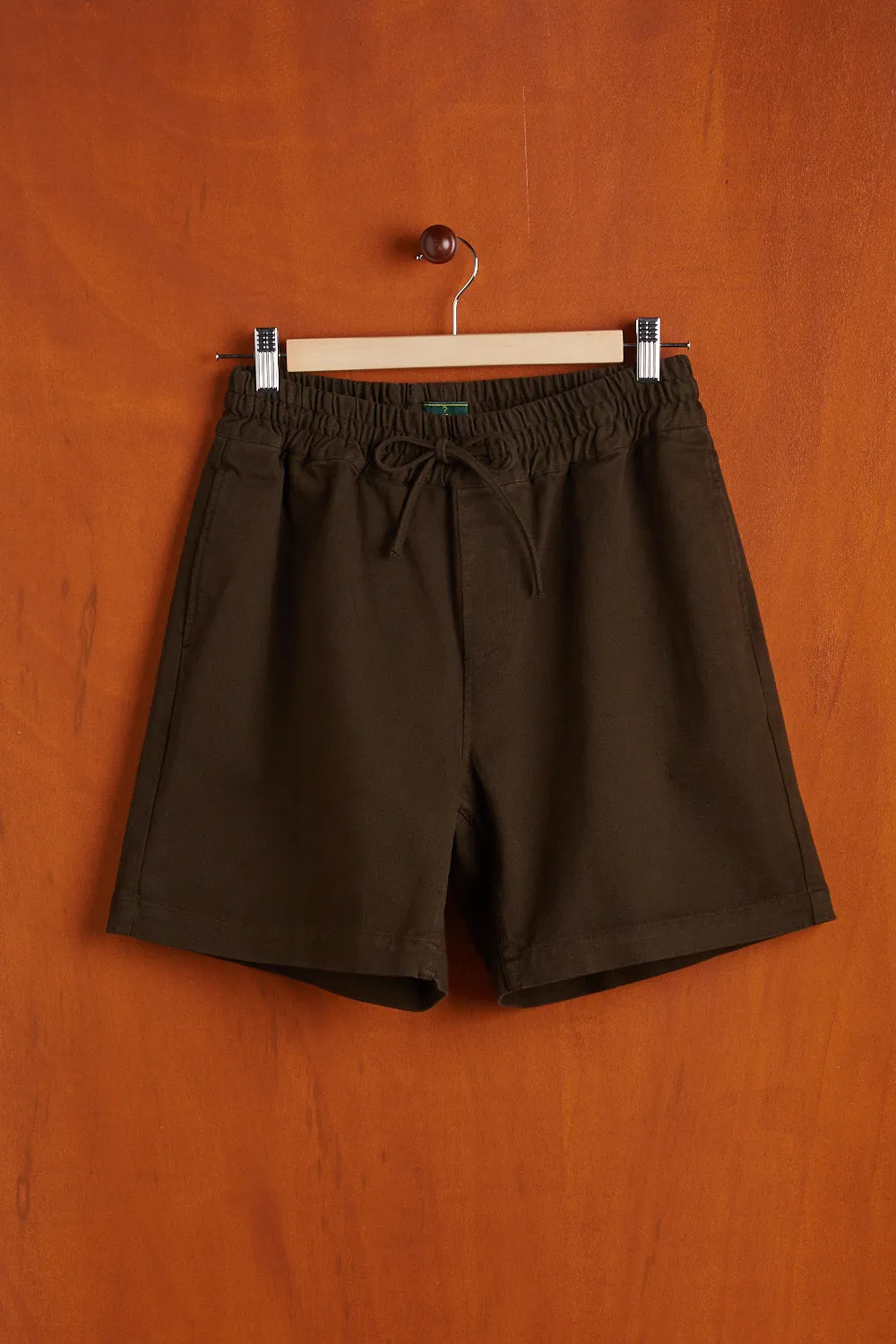 LABURA TWILL SHORTS - OLIVE sold by Portuguese Flannel product image thumbnail 3