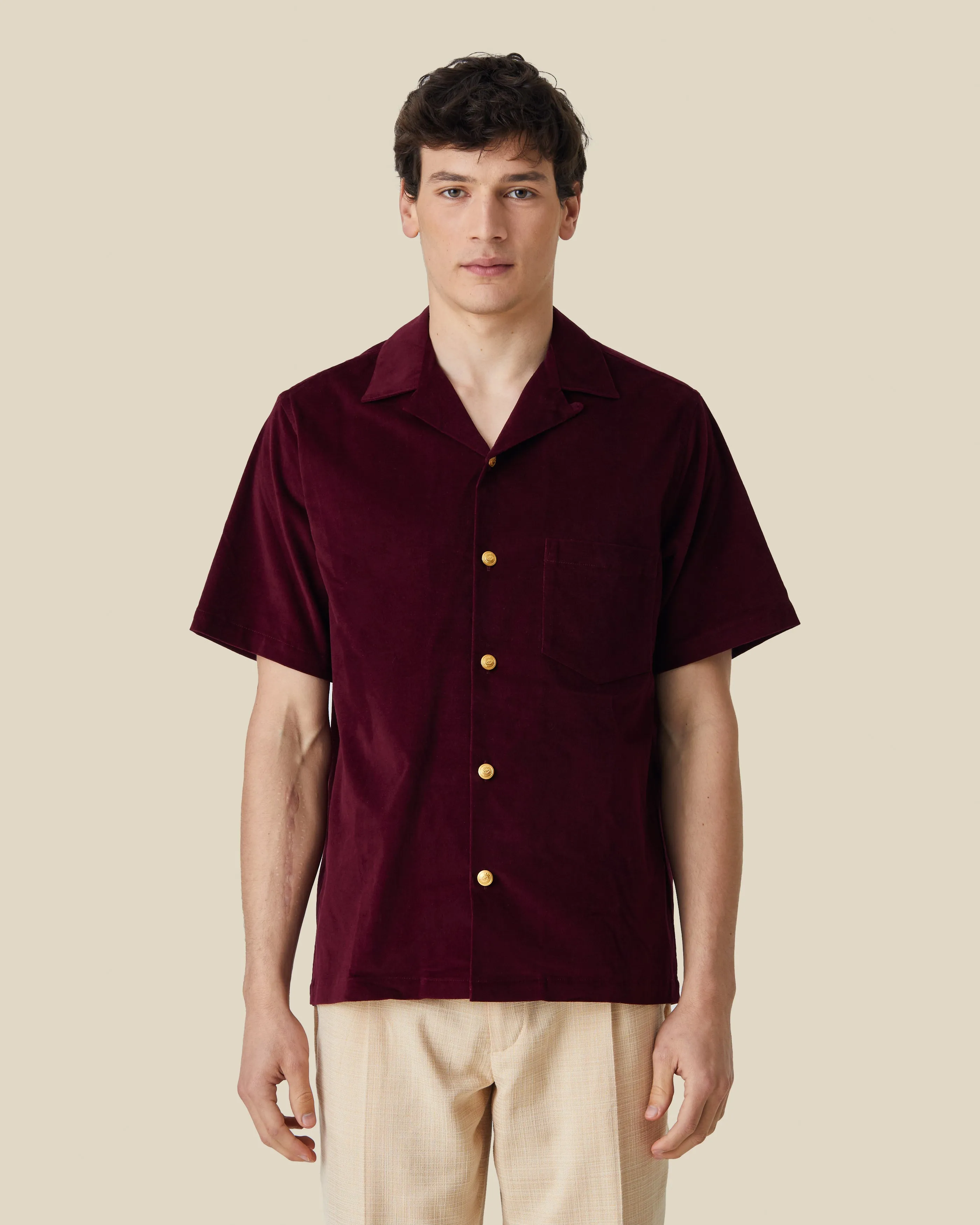 VELVET - BORDEAUX sold by Portuguese Flannel