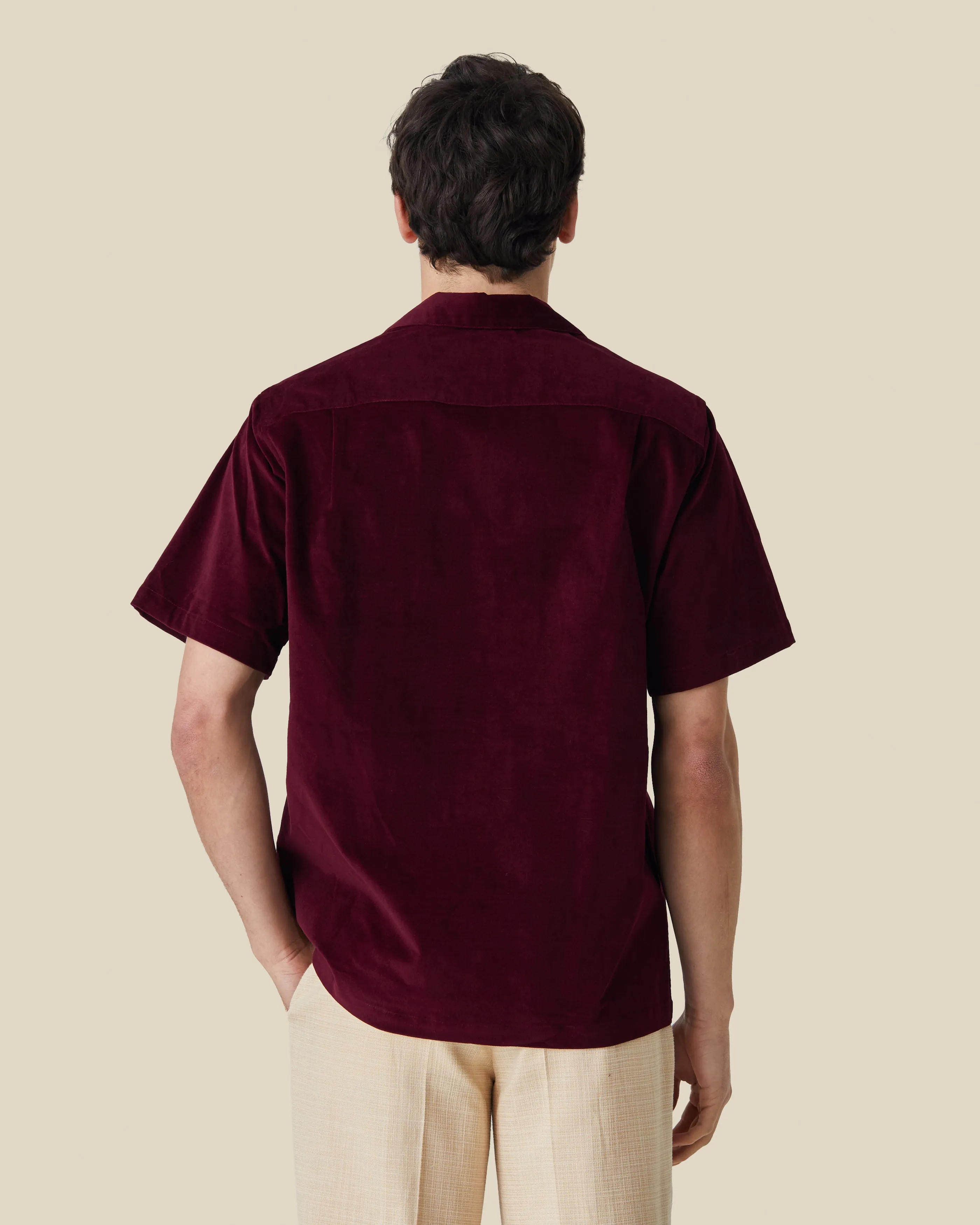 VELVET - BORDEAUX sold by Portuguese Flannel product image thumbnail 2