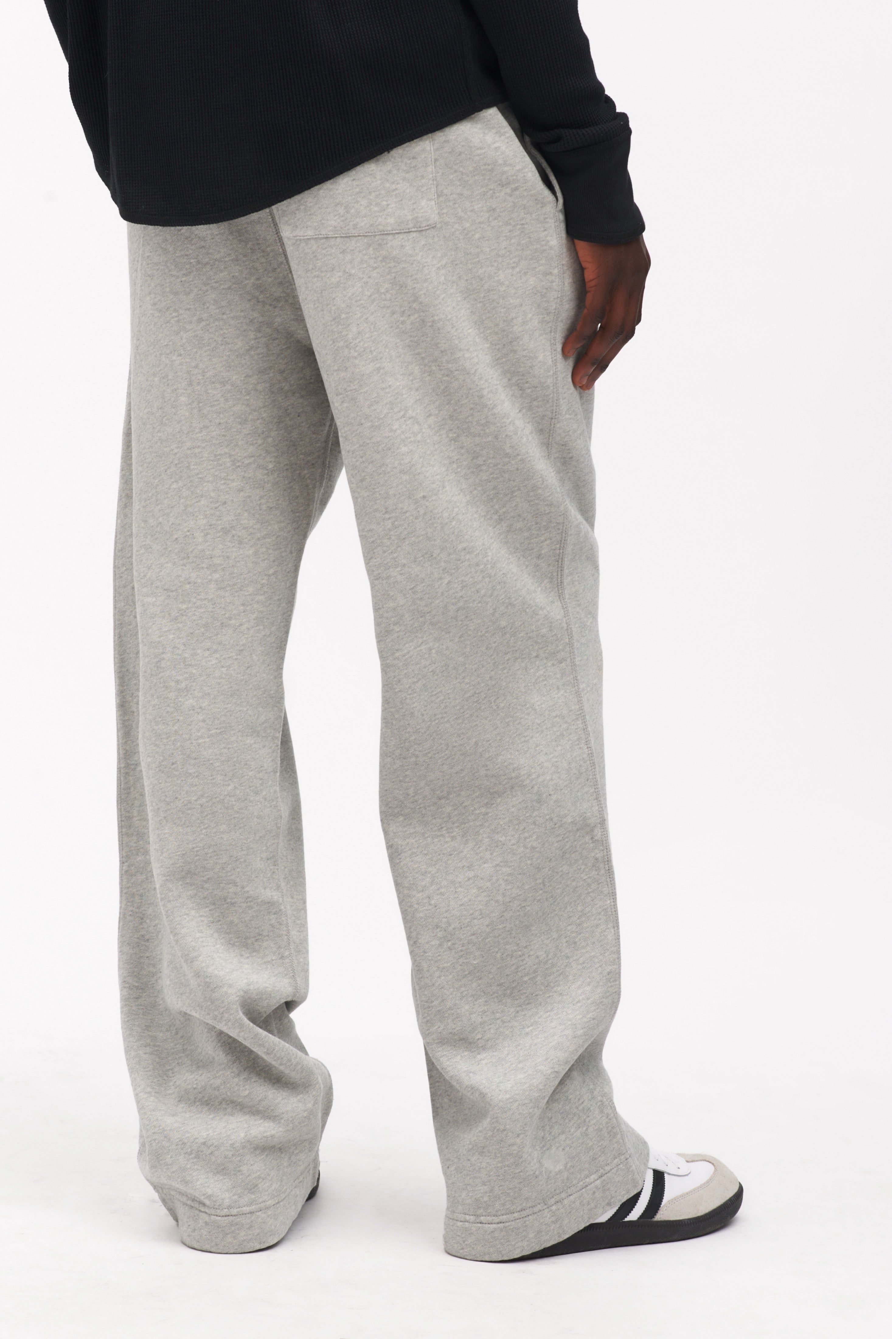 Men's Straight Leg Sweatpant in Heather Grey sold by Kotn product image thumbnail 3