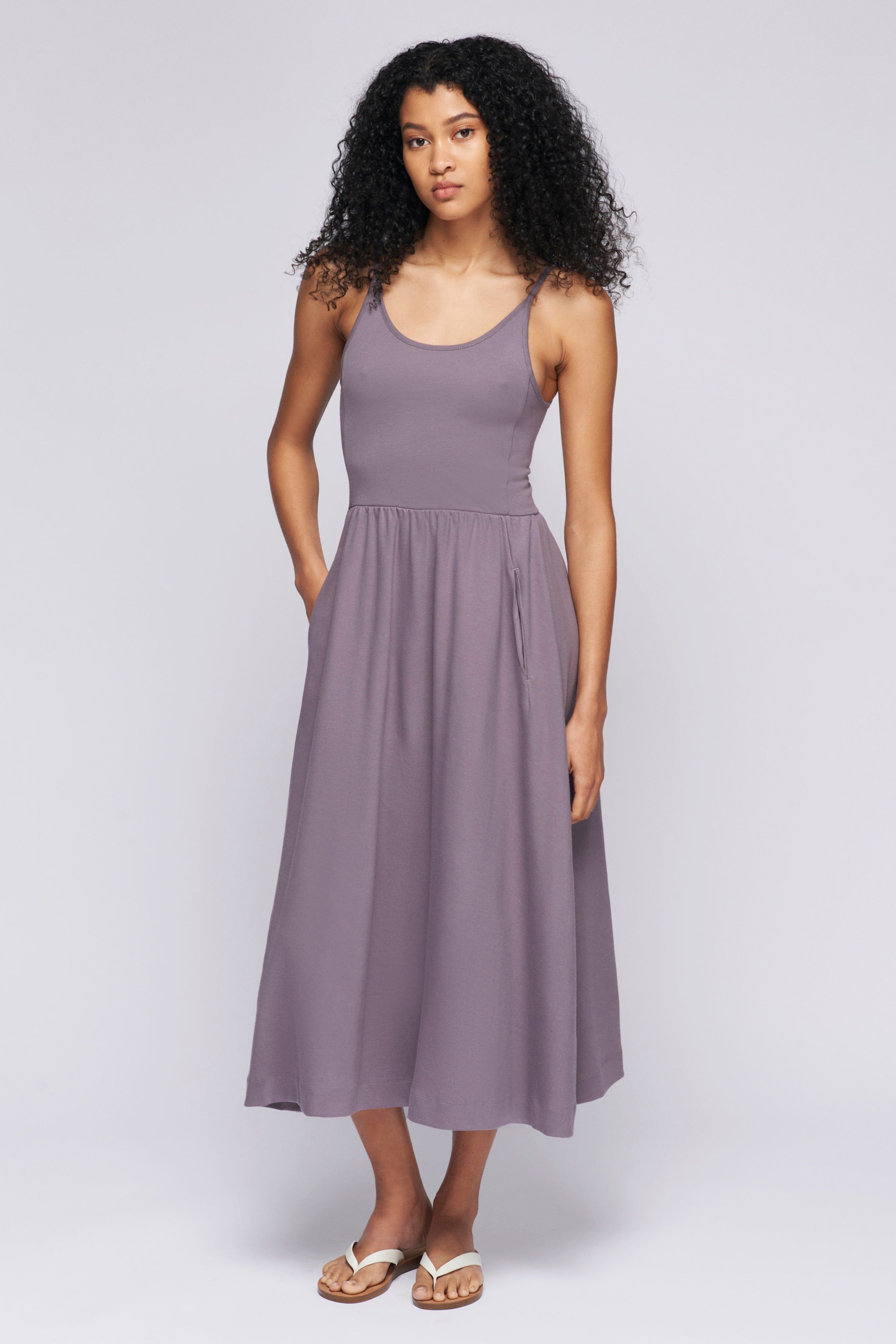 Women's Ballet Dress in Storm sold by Kotn