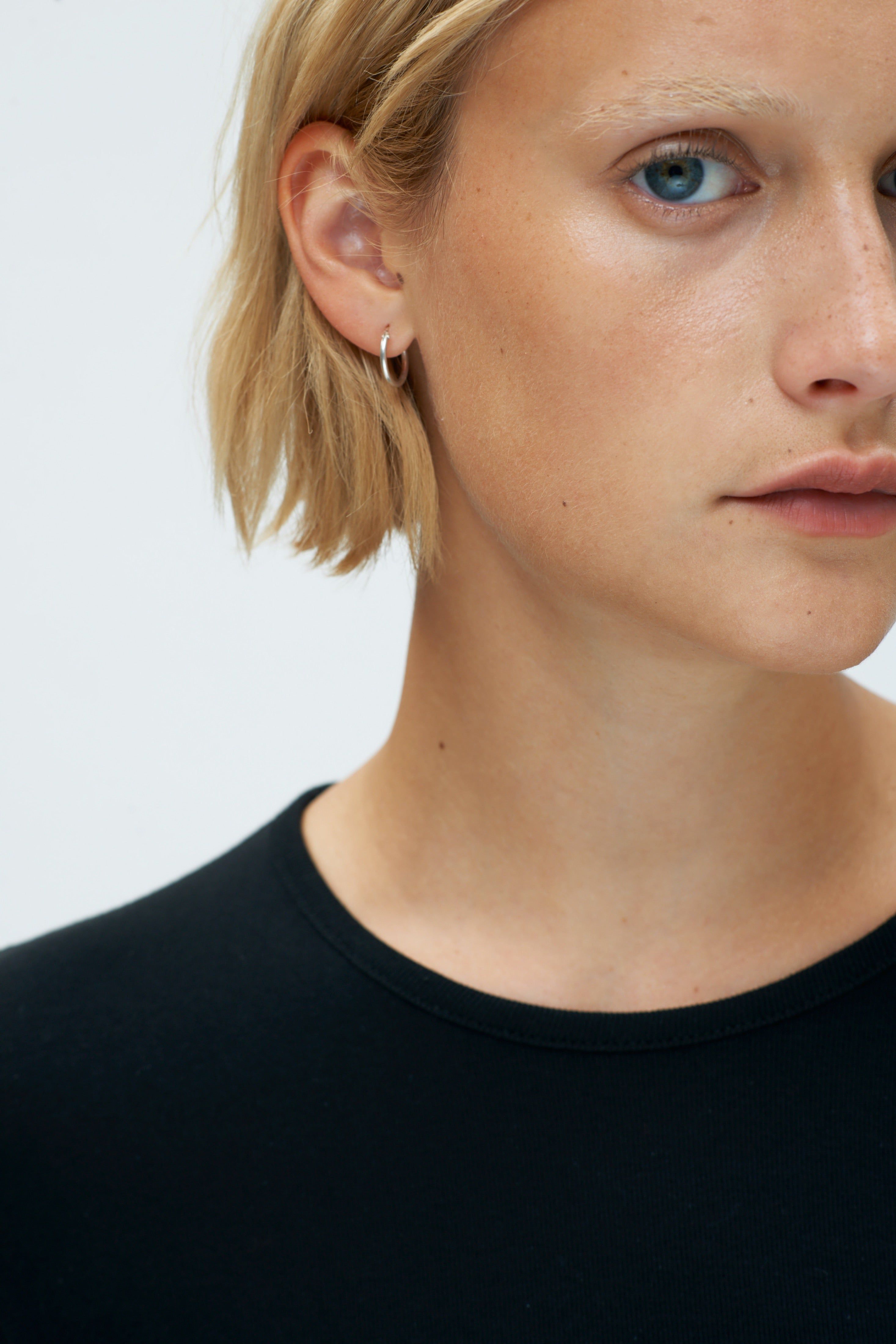 Fitted Crew in Black sold by Kotn product image thumbnail 6