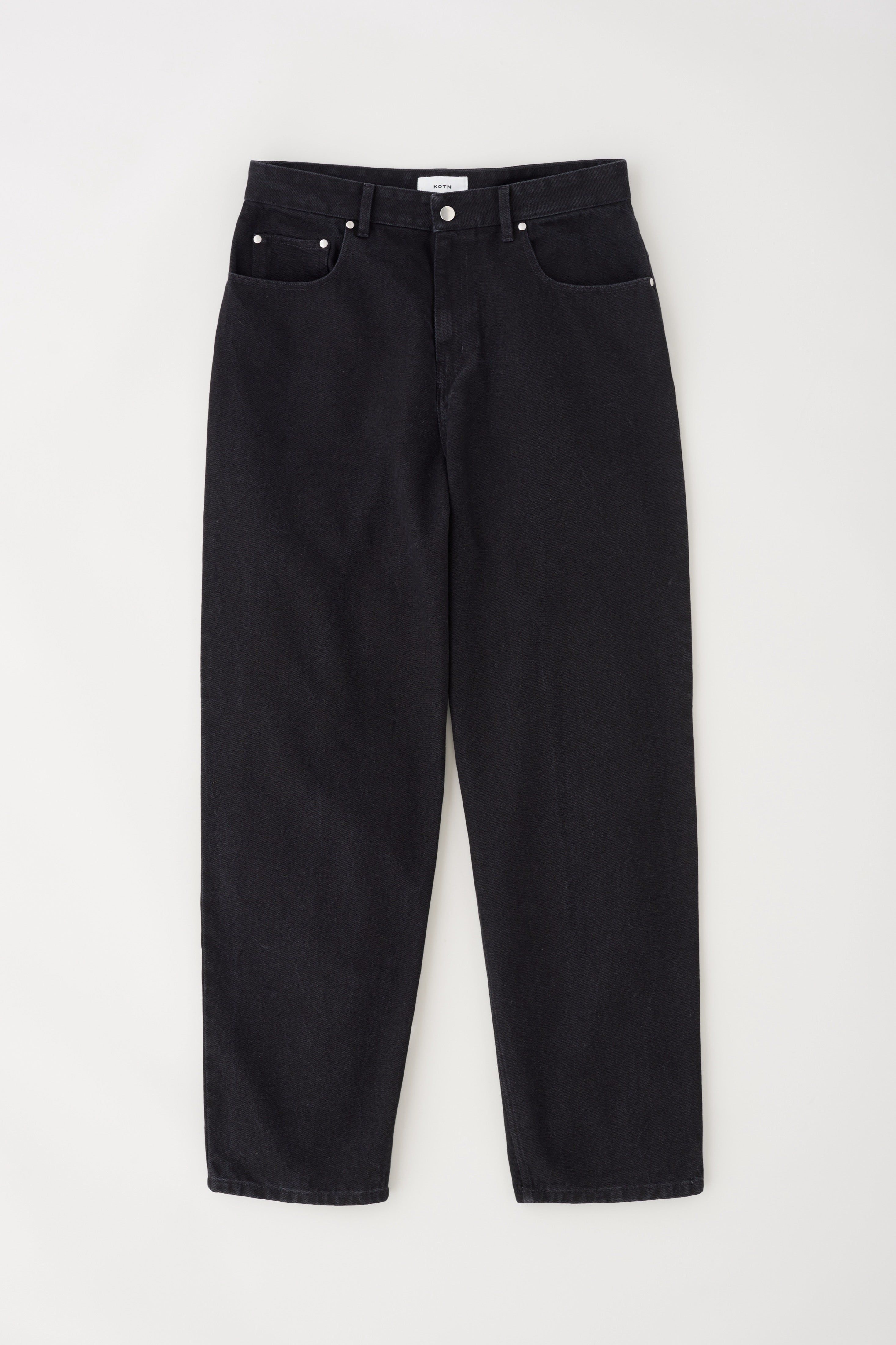Unisex Antifit Denim in Black sold by Kotn product image thumbnail 8