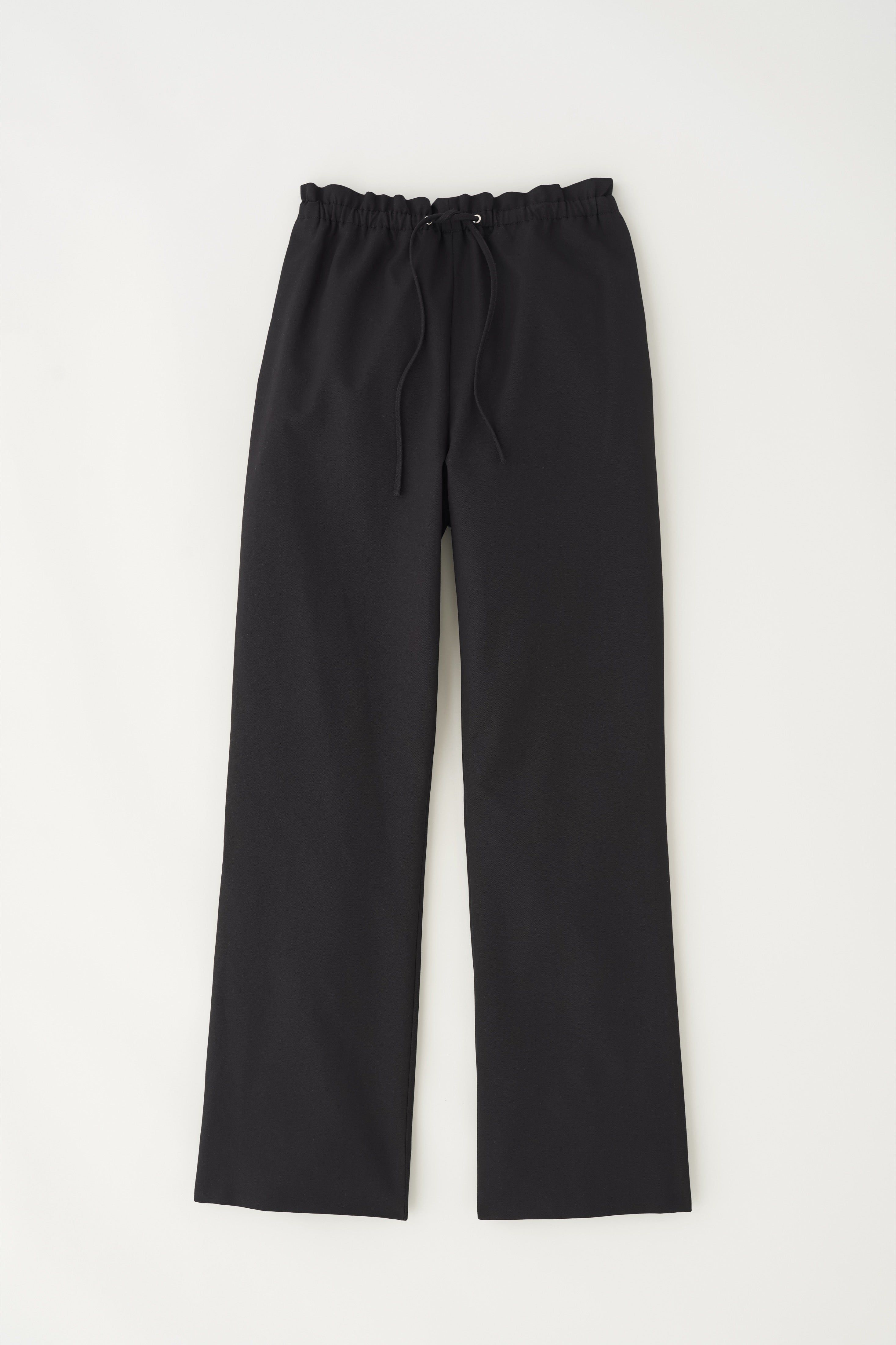 Women's Pull Up Trouser in Black sold by Kotn product image thumbnail 5