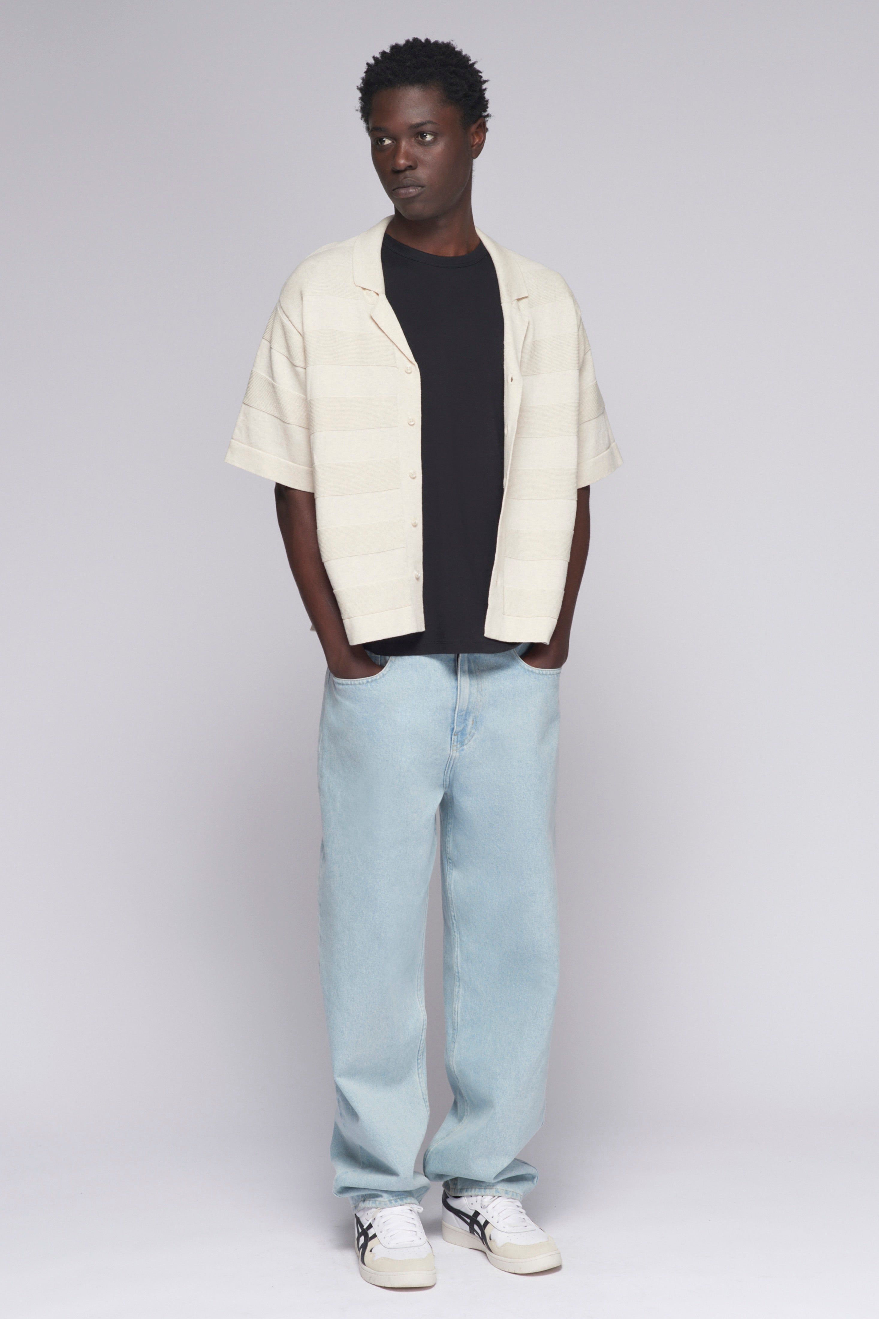 Unisex Antifit Denim in Light Wash sold by Kotn product image thumbnail 2