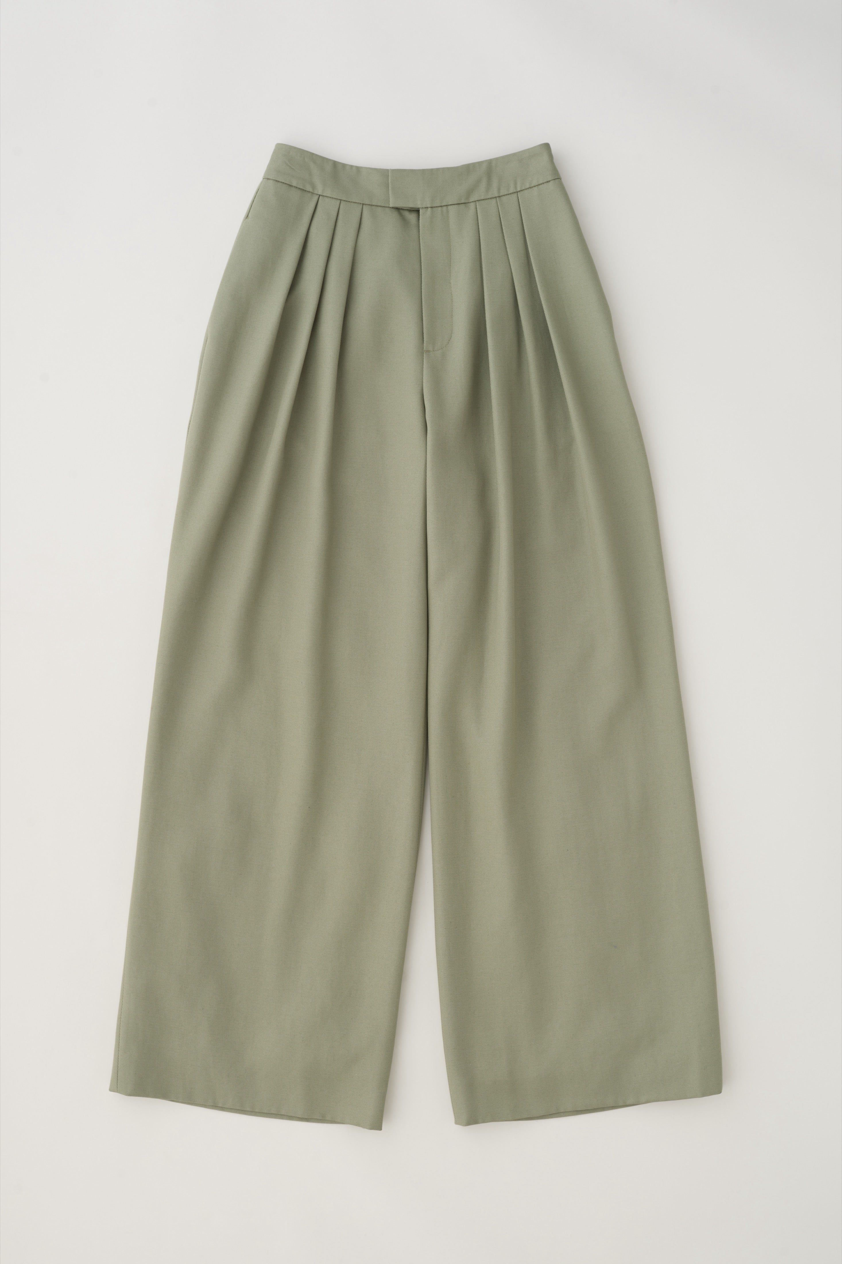 Women's Plaza Trouser in Laurel Oak sold by Kotn product image thumbnail 5
