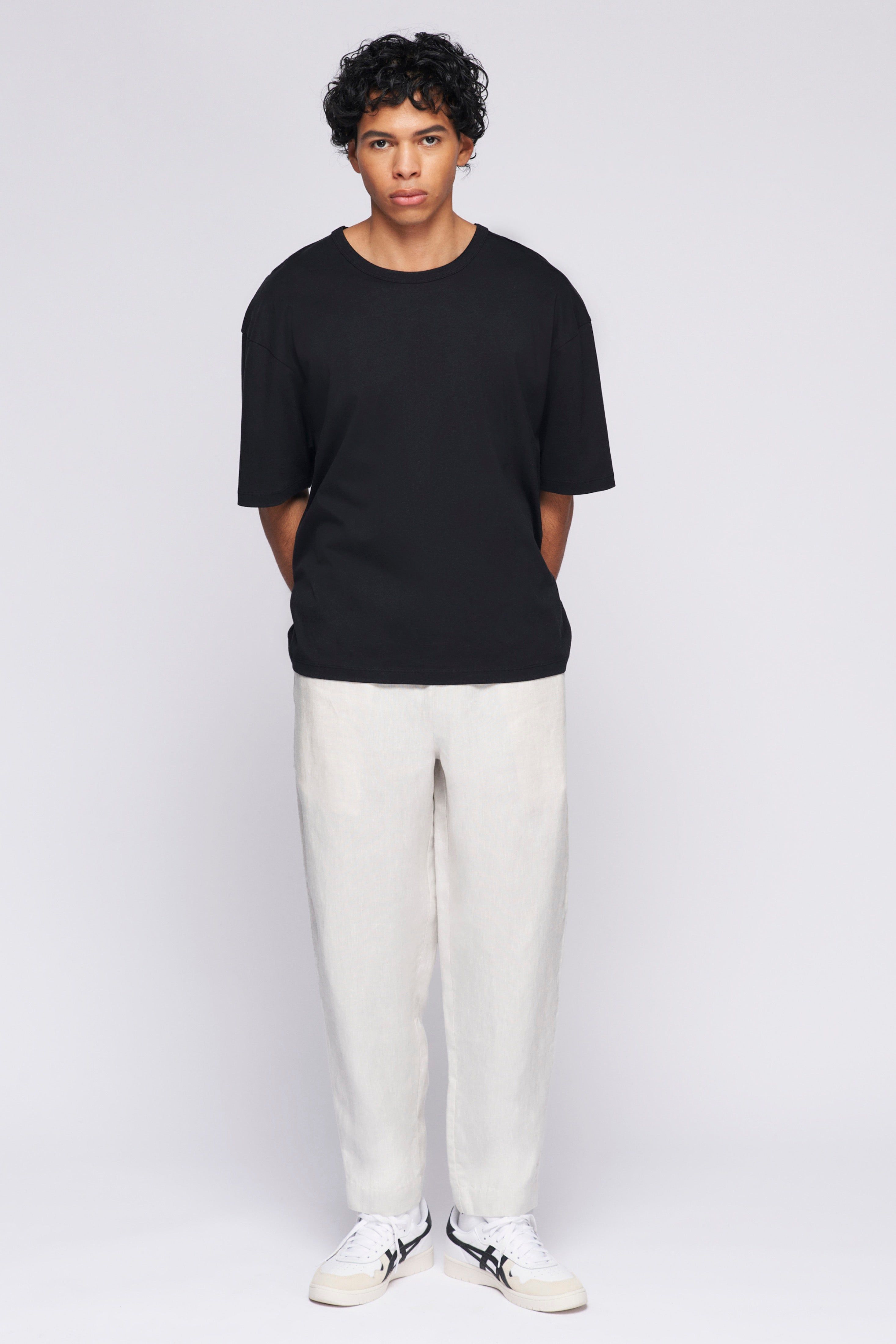 Unisex Cairo Linen Pant in Natural sold by Kotn product image thumbnail 2