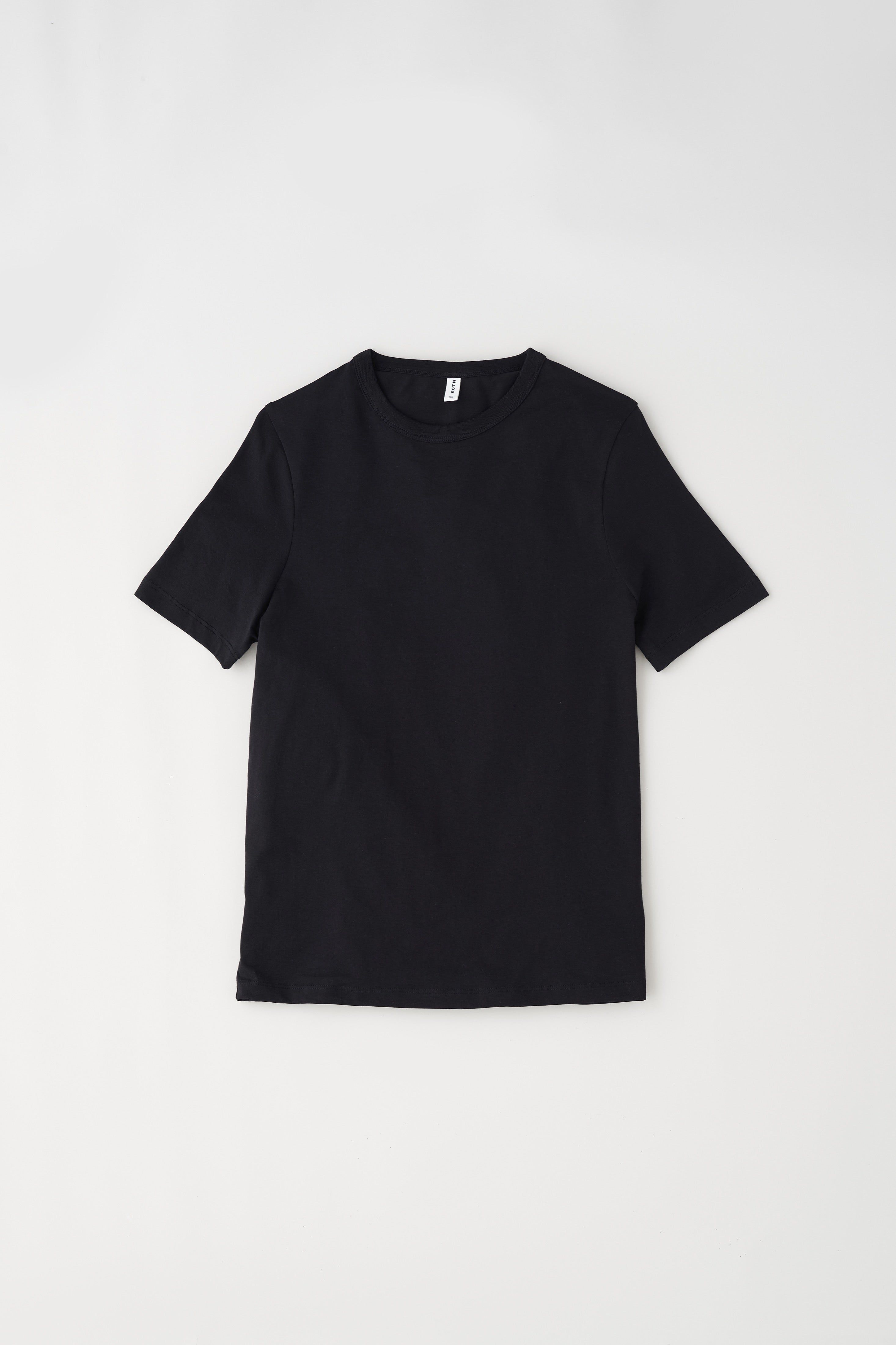 Women's Long Essential Crew in Black sold by Kotn product image thumbnail 6