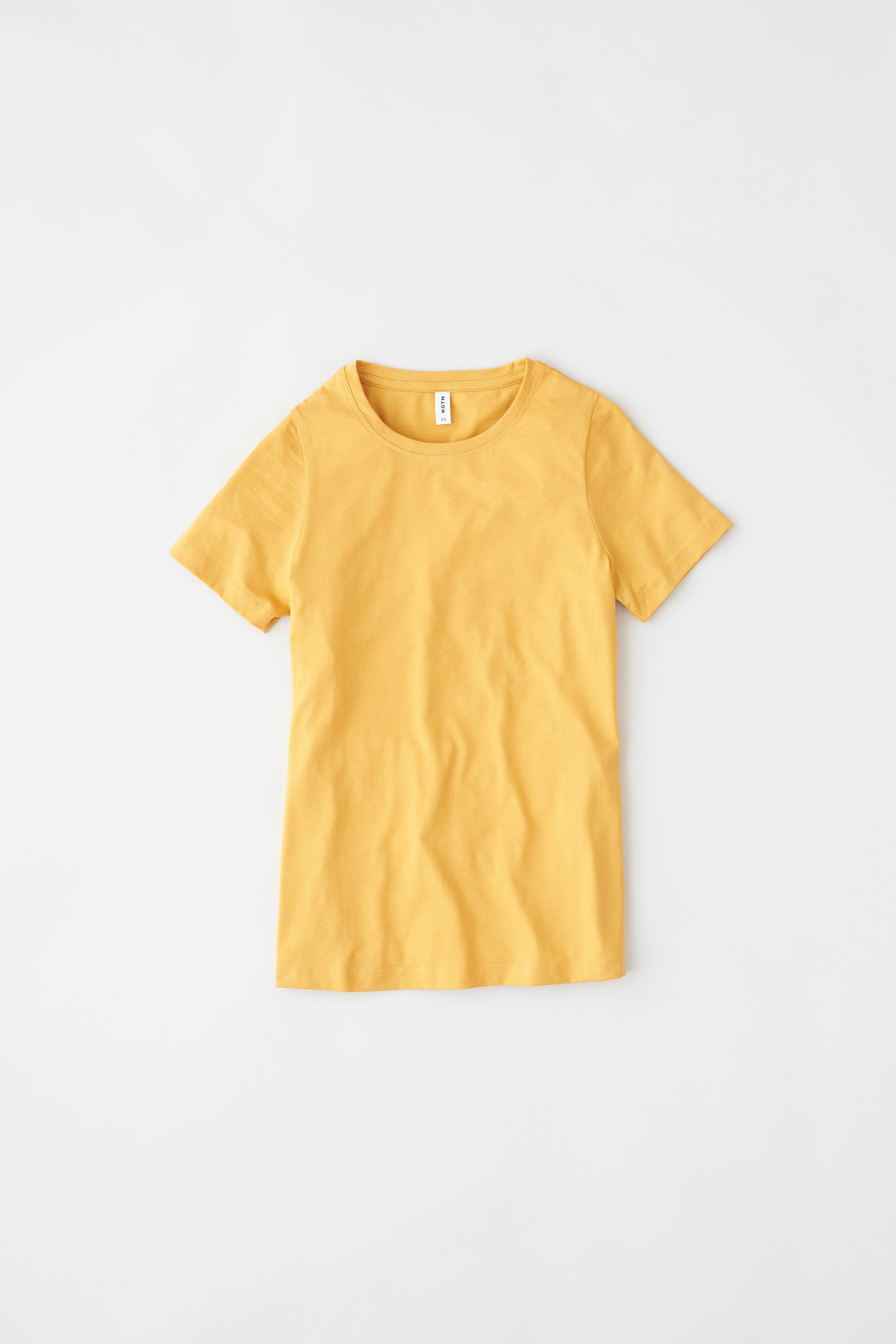 Women’s Essential Crew in Dijon sold by Kotn product image thumbnail 6