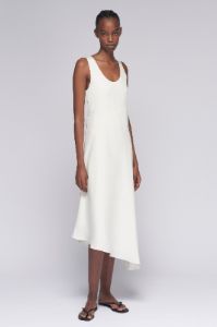 Women's Bias Cut Tank Dress in Marshmallow sold by Kotn