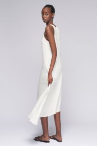 Women's Bias Cut Tank Dress in Marshmallow sold by Kotn