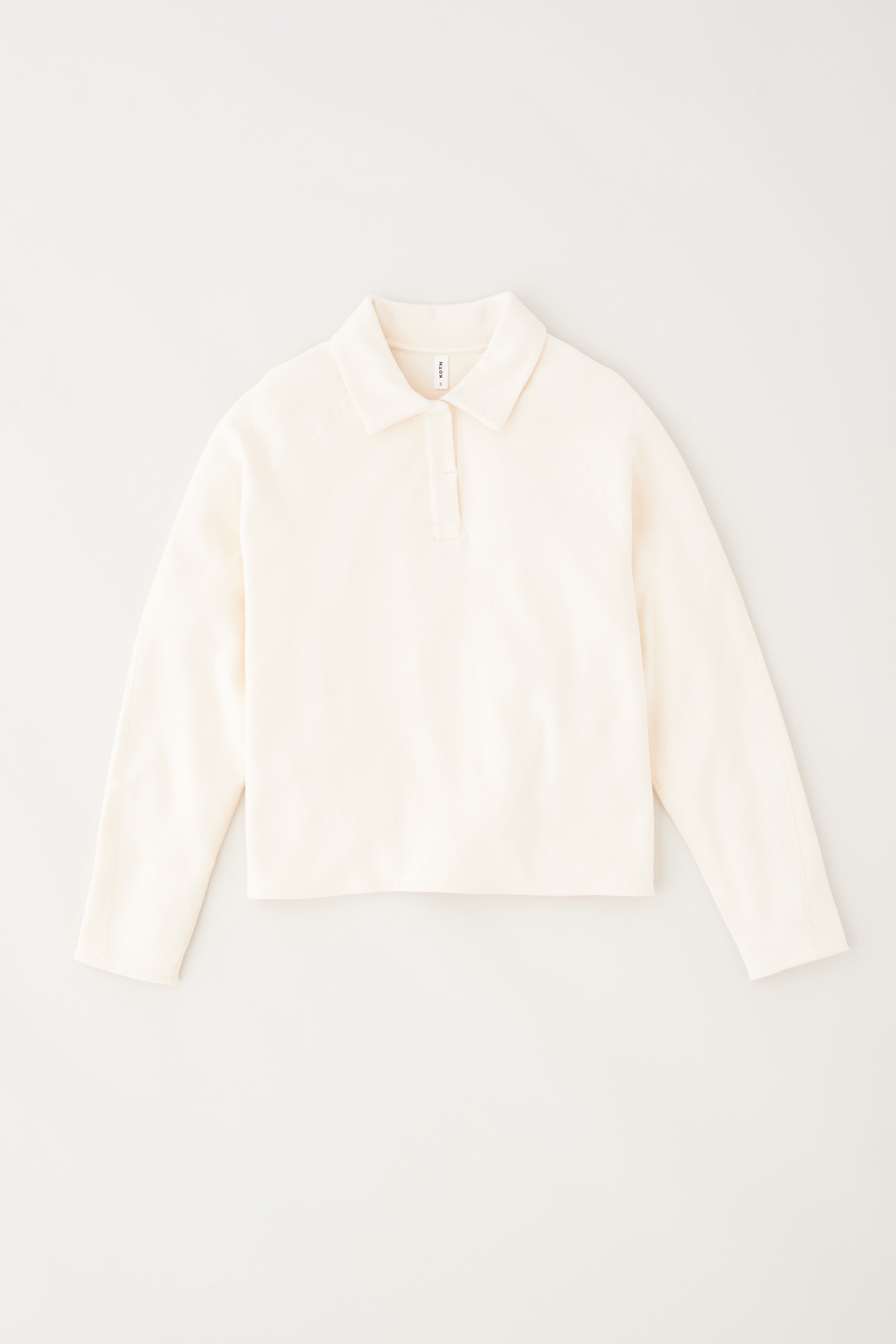 Women's Polo in Natural sold by Kotn product image thumbnail 5