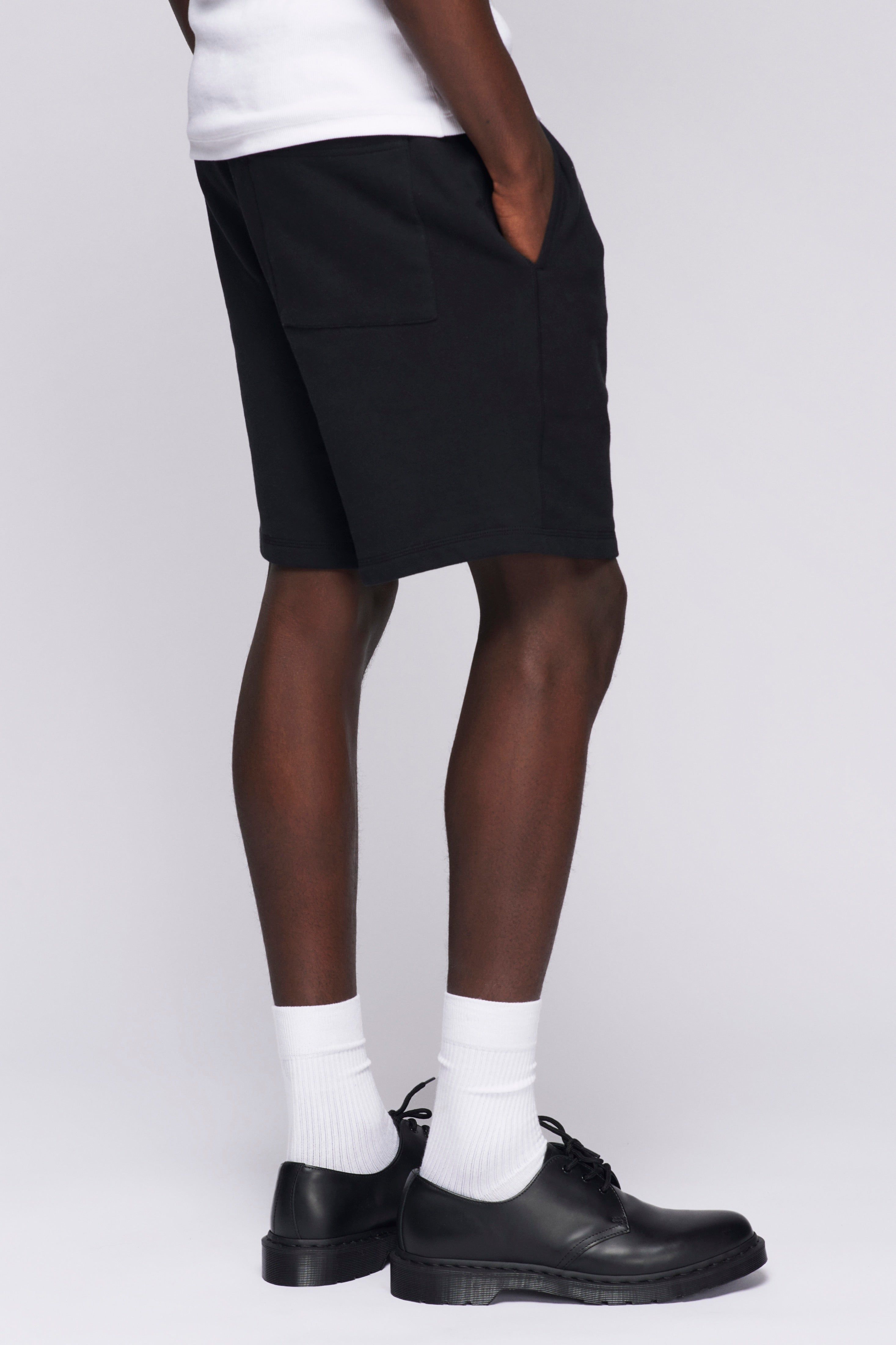 Men's French Terry Shorts in Black sold by Kotn product image thumbnail 3
