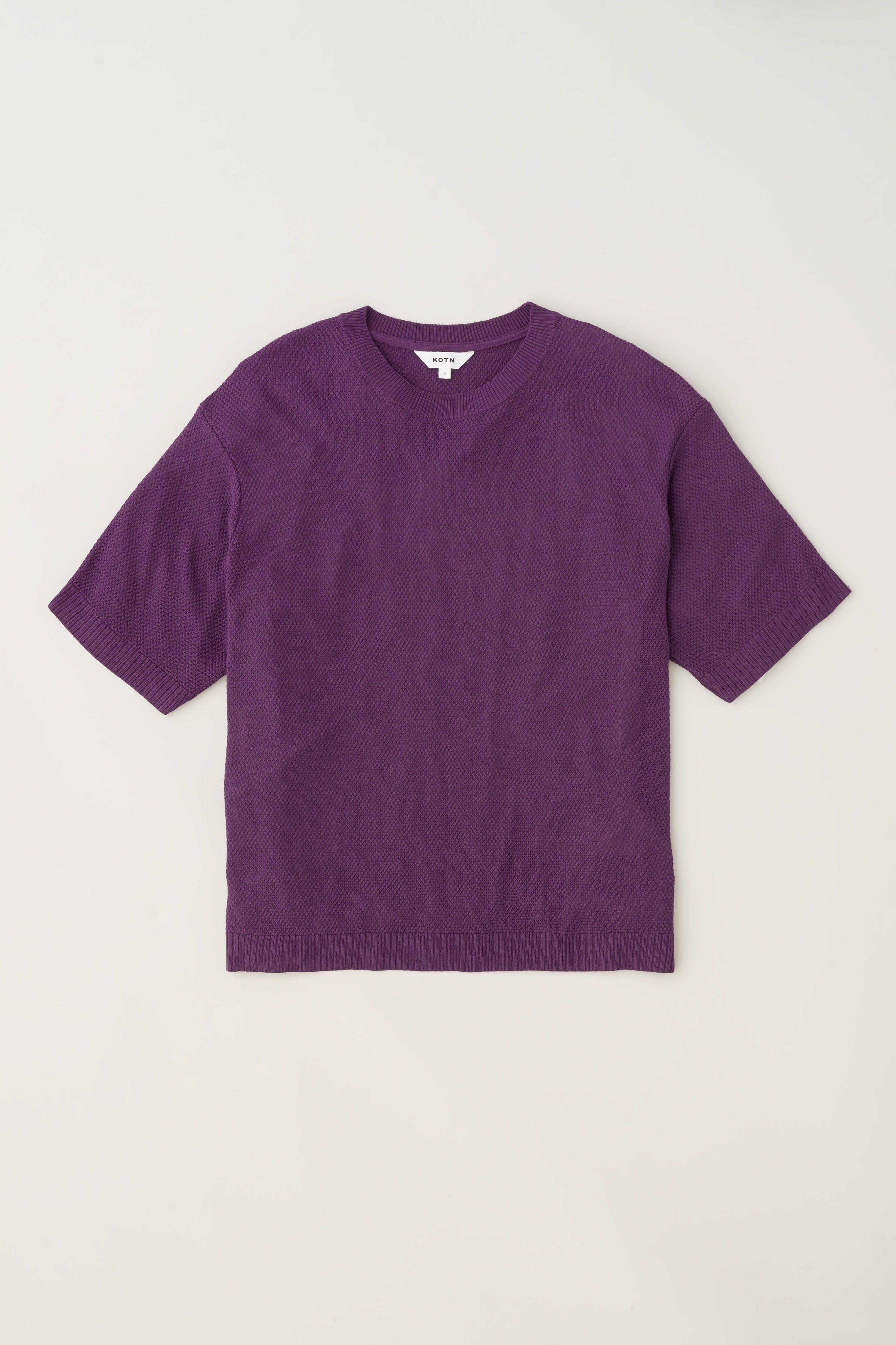 Women's Mesh Tee in Violet sold by Kotn product image thumbnail 5