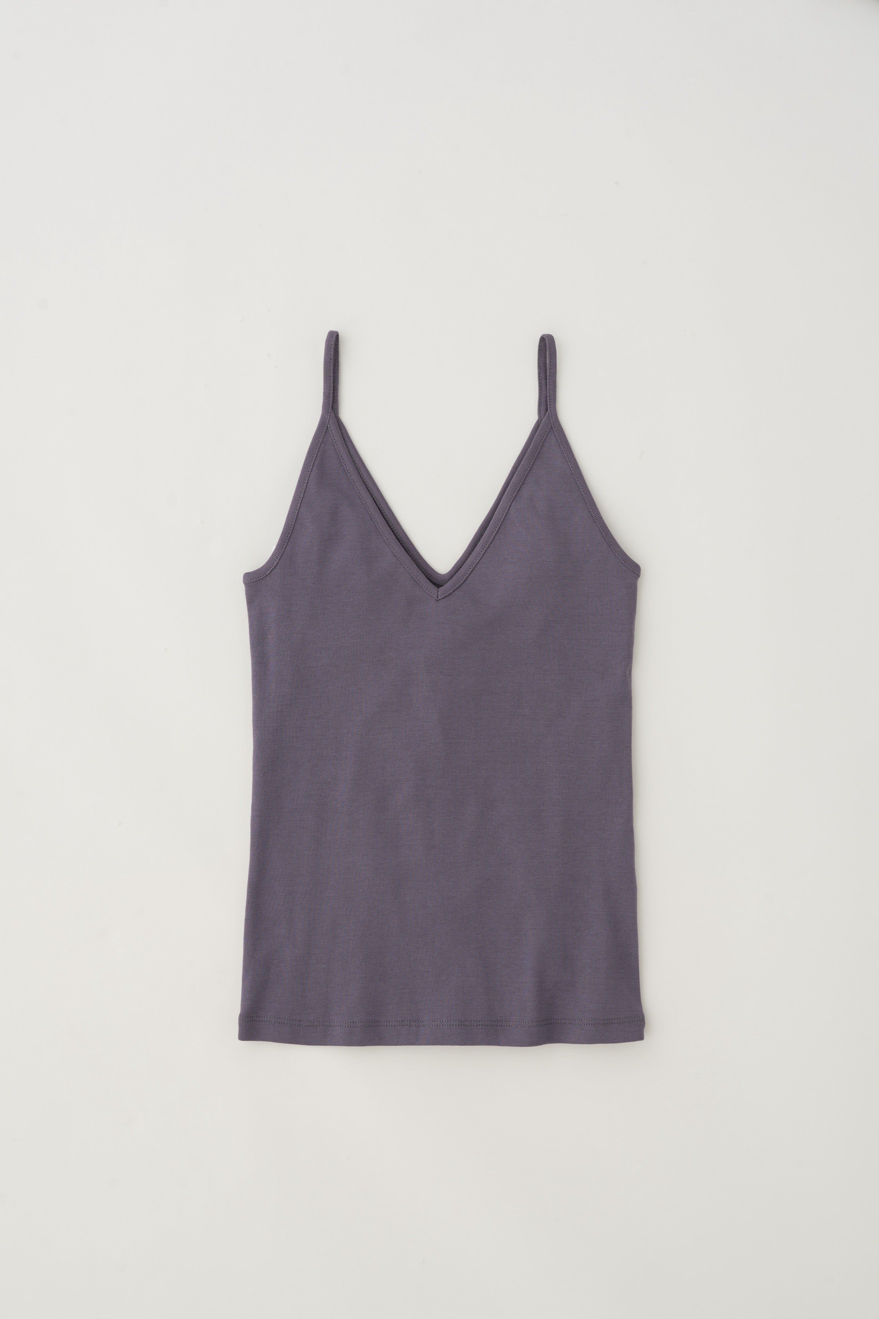 Women's V-Neck Tank in Iron sold by Kotn product image thumbnail 5