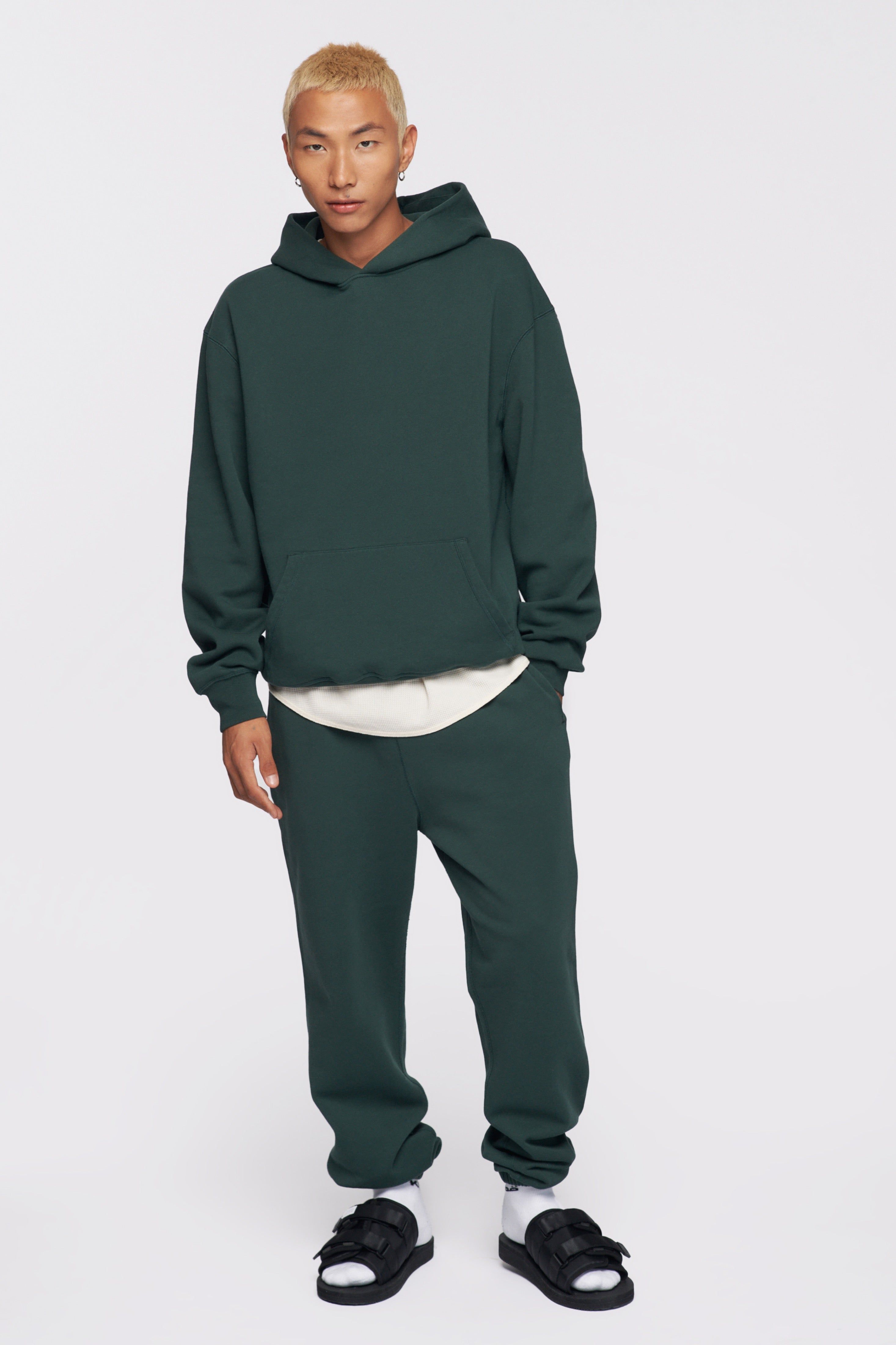 Men's Essential Sweatpant in Racing Green sold by Kotn