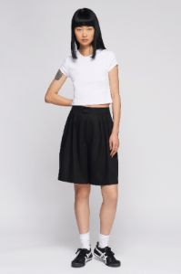 Women's Crop 90s Tee in White sold by Kotn