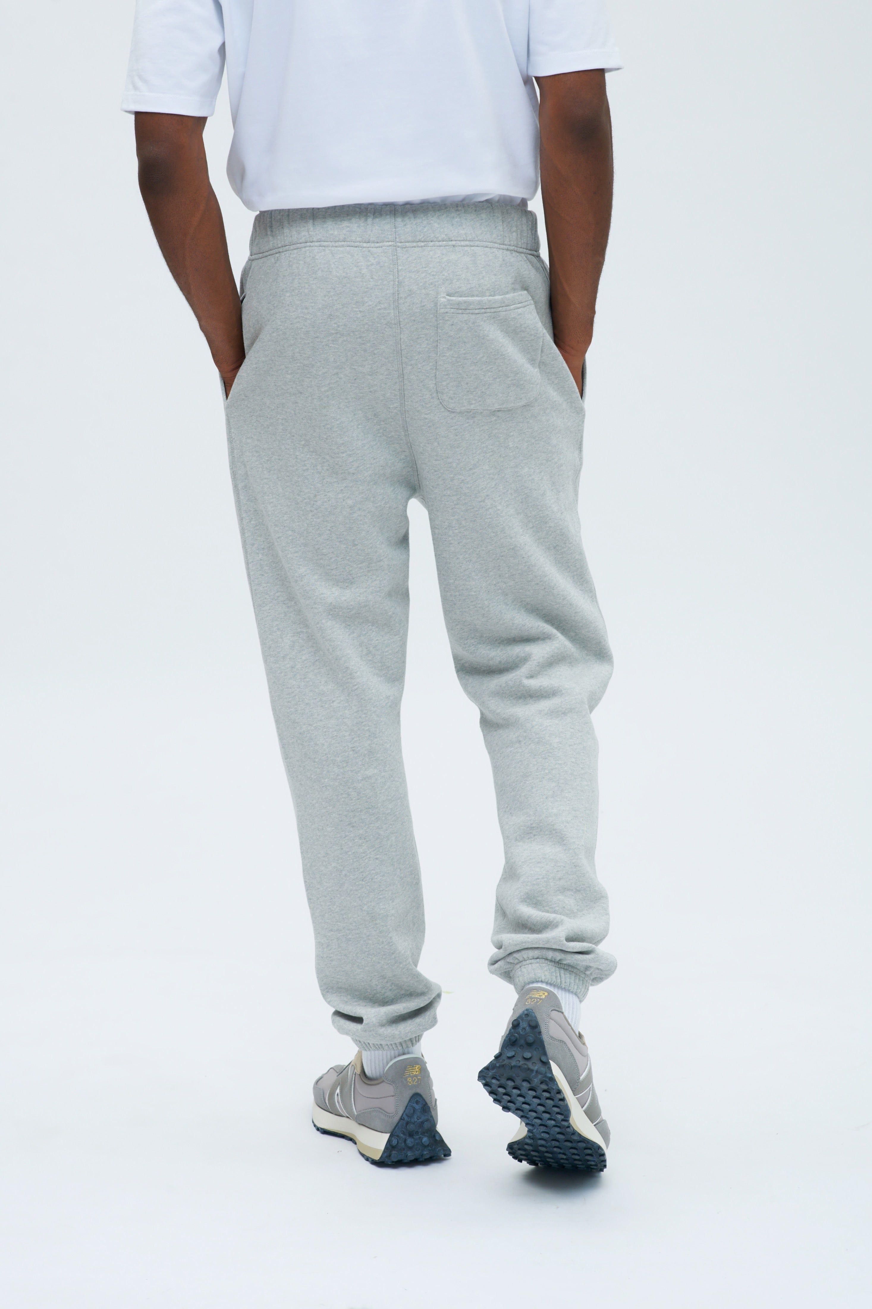 Men's Essential Sweatpant in Heather Grey sold by Kotn product image thumbnail 4