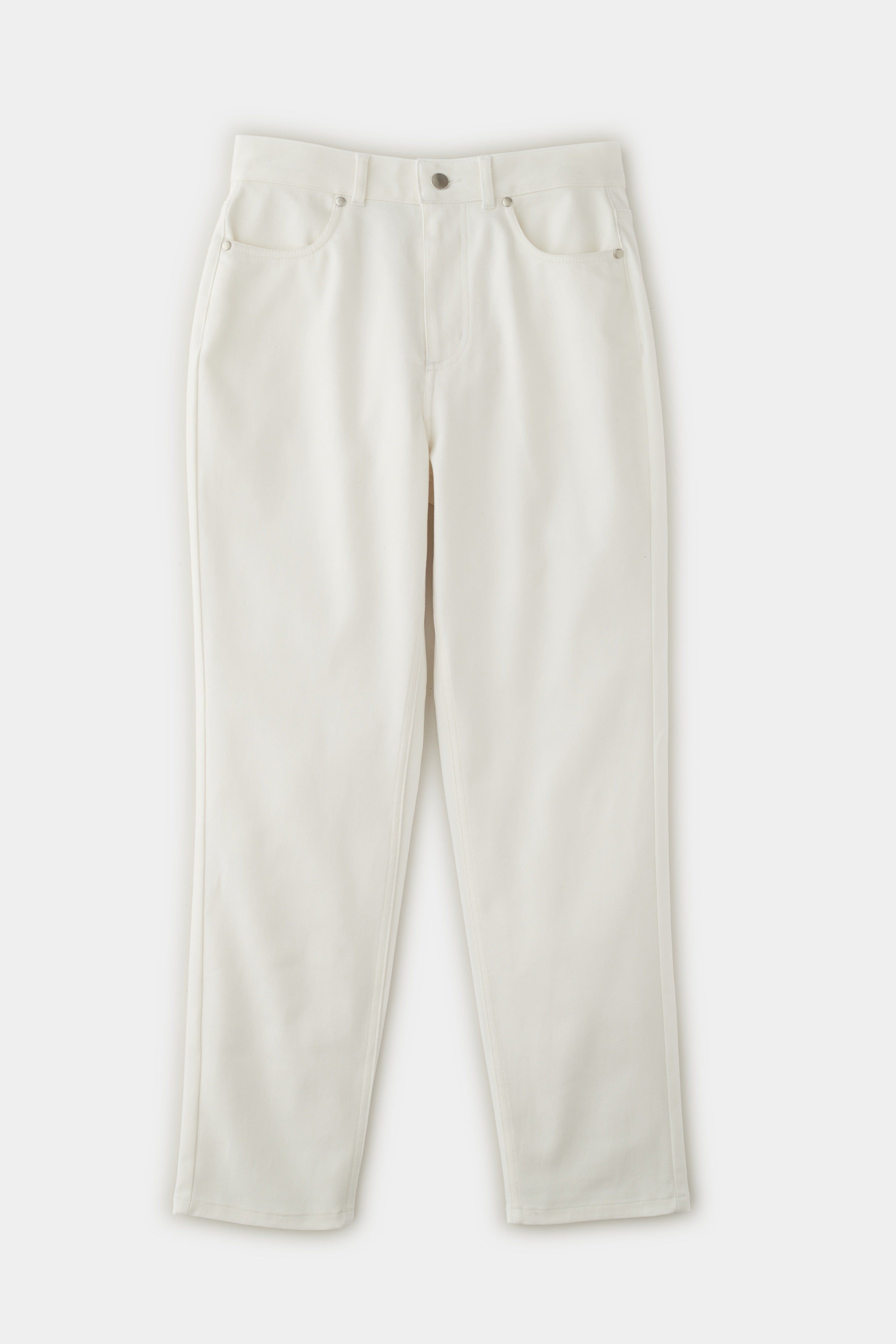 Women's Graduate Taper Trouser in Natural sold by Kotn product image thumbnail 6