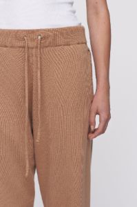 Unisex Fine Knit Pant in Light Sienna sold by Kotn