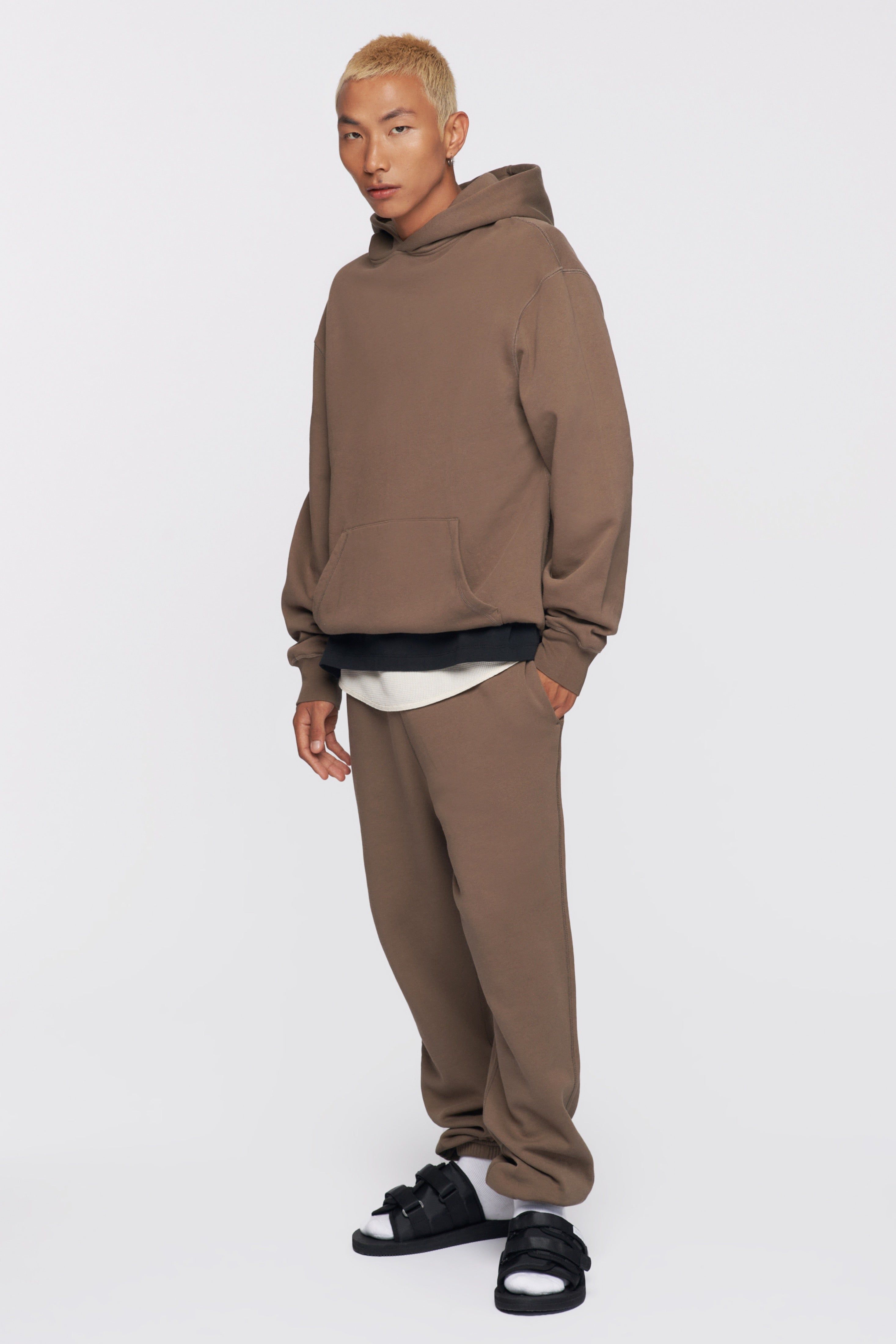 Men's Essential Sweatpant in Truffle sold by Kotn