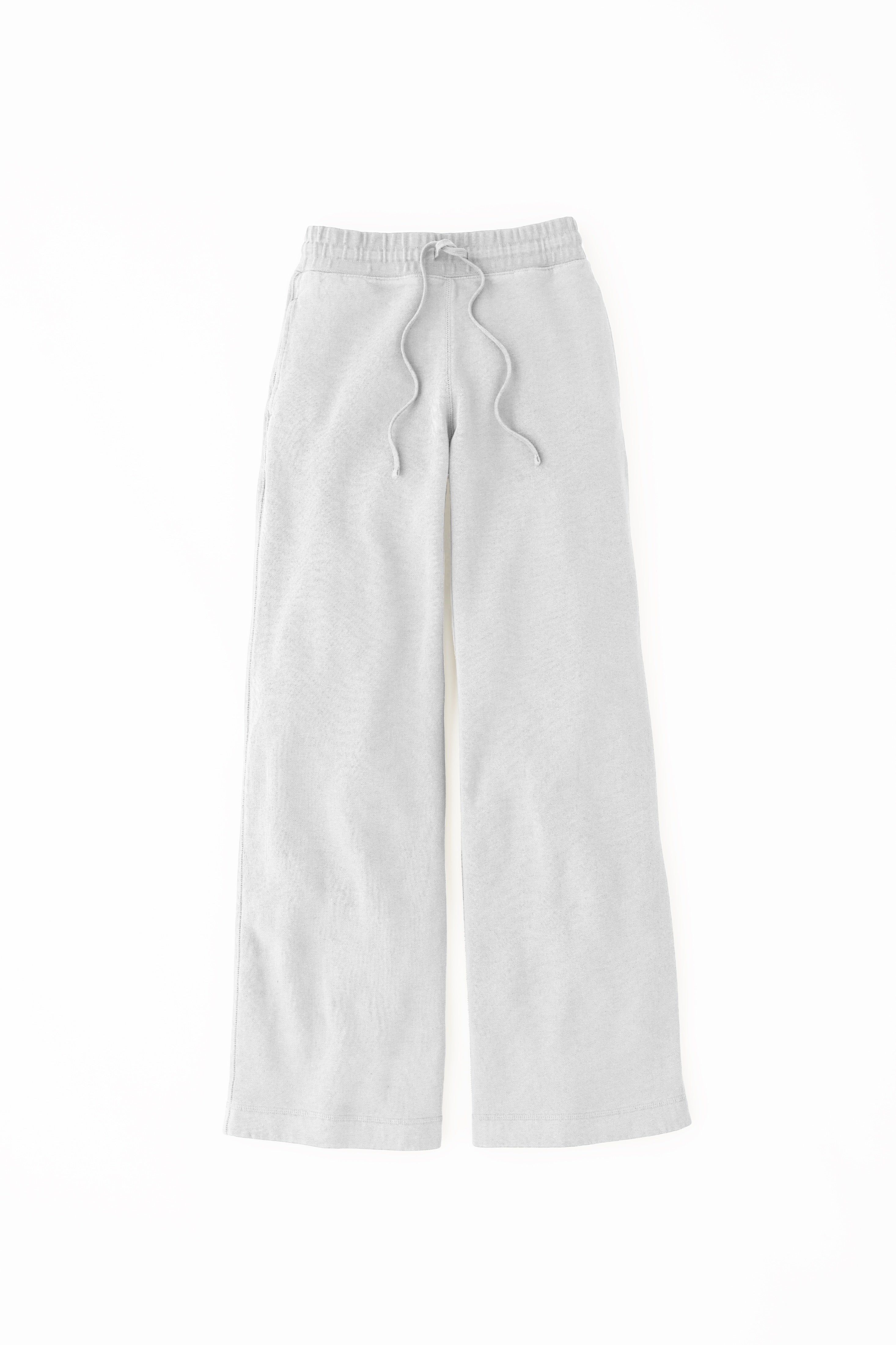 Women's Wide Leg Sweatpant in Heather Grey sold by Kotn product image thumbnail 5