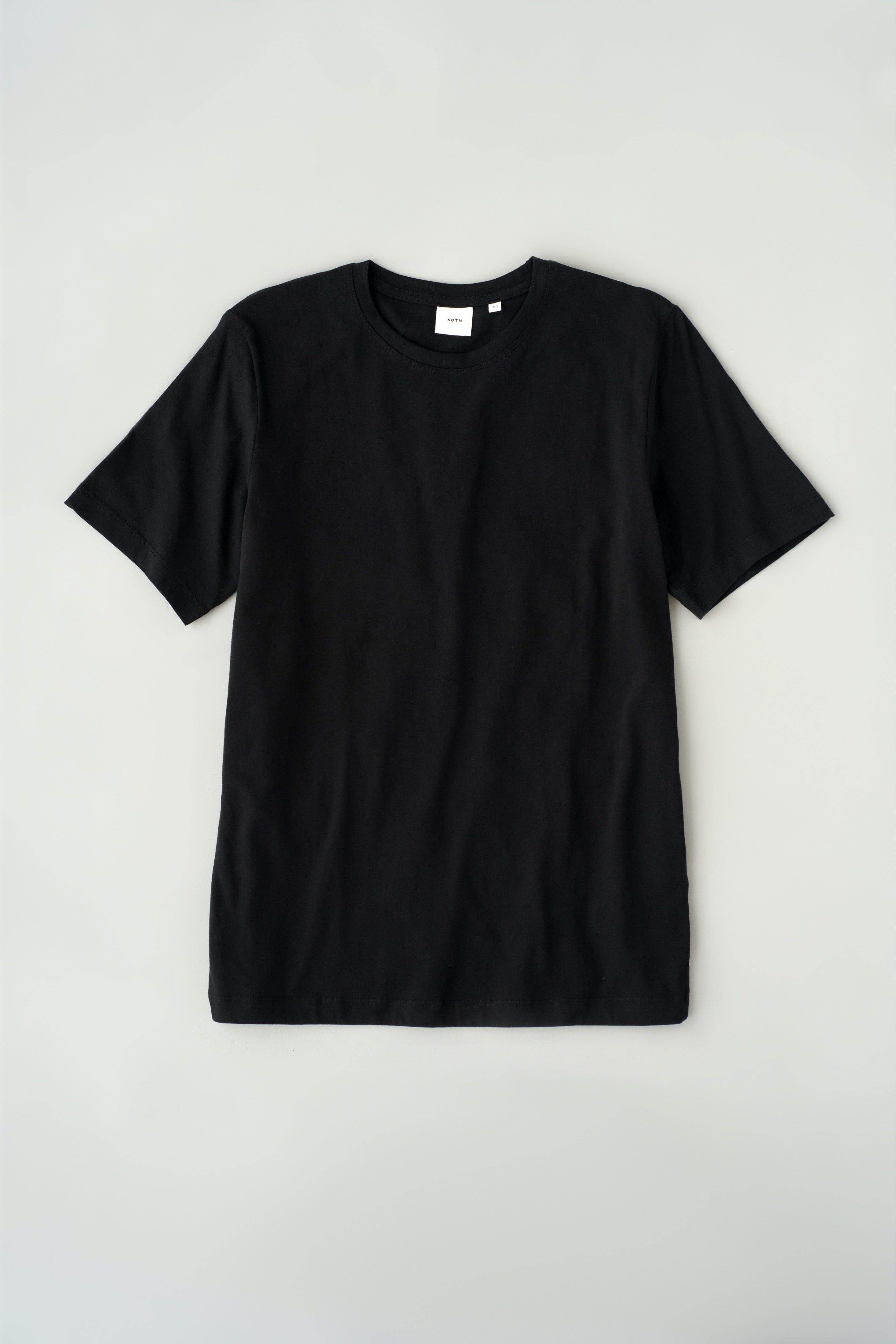 Men's Essential Crew in Black sold by Kotn product image thumbnail 5