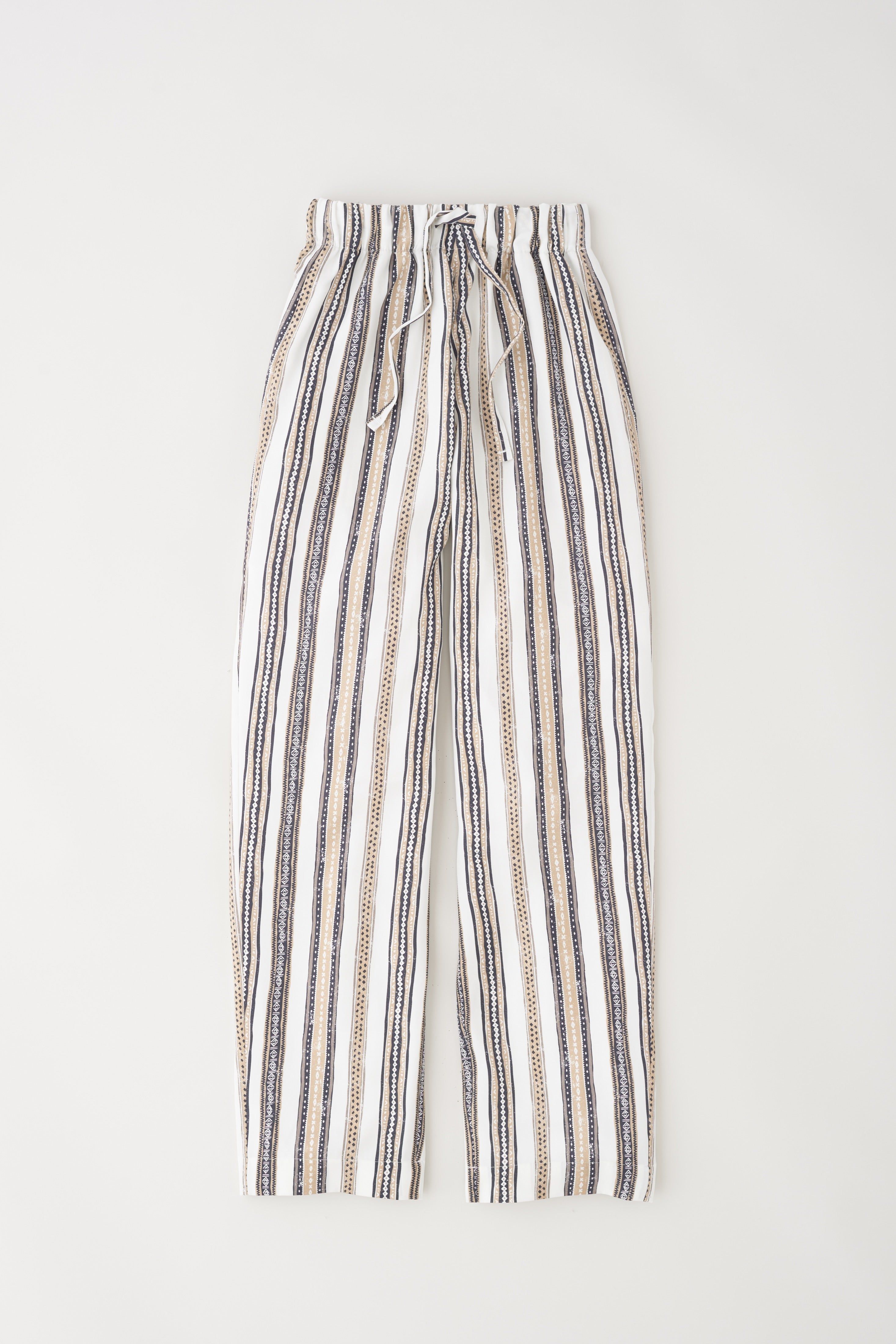 Unisex Pyjama Bottom in Algerian Stripe sold by Kotn product image thumbnail 6