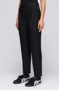 Women's Port Trouser in Black sold by Kotn