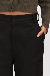 Unisex Cargo Pant in Black sold by Kotn