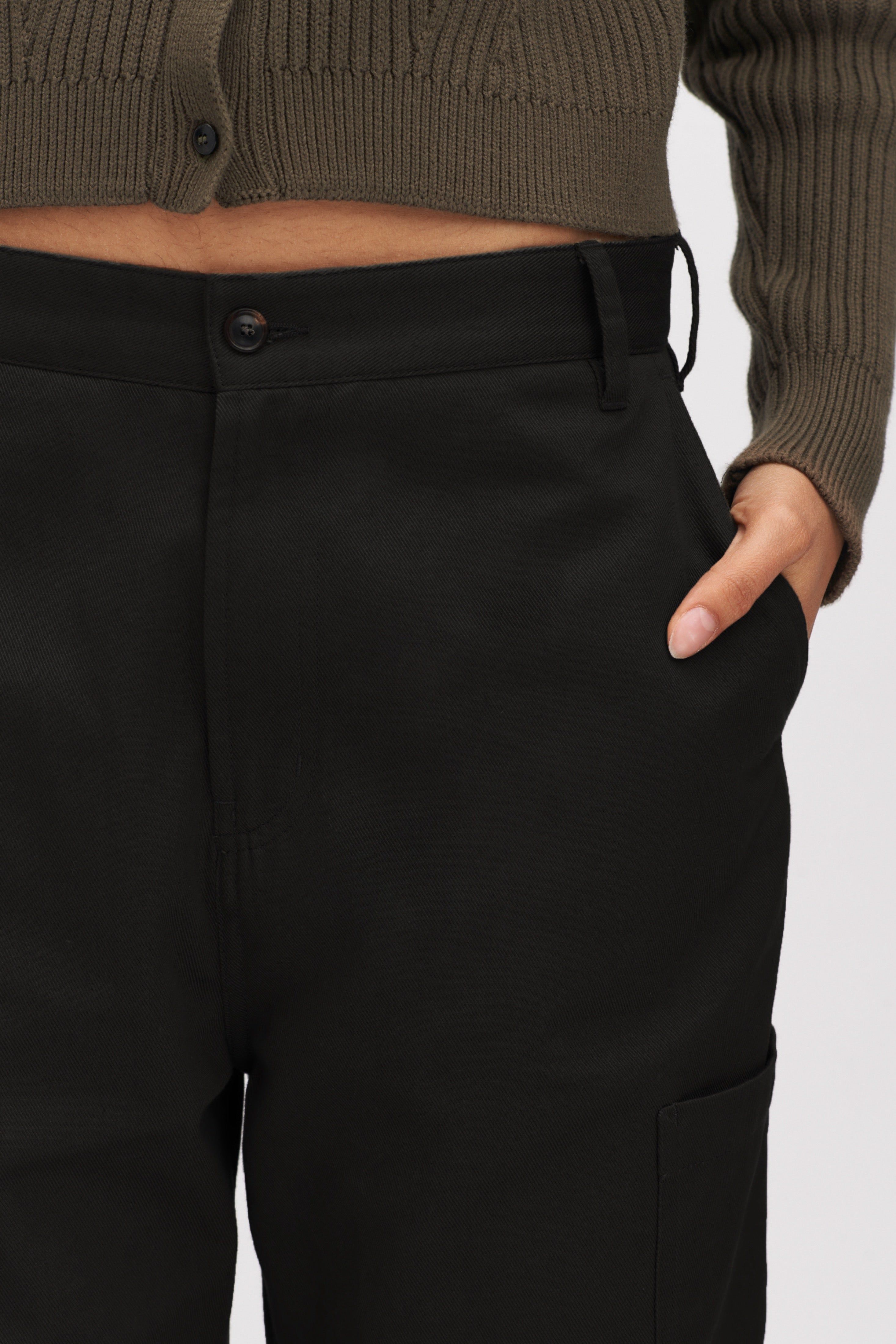 Unisex Cargo Pant in Black sold by Kotn product image thumbnail 7