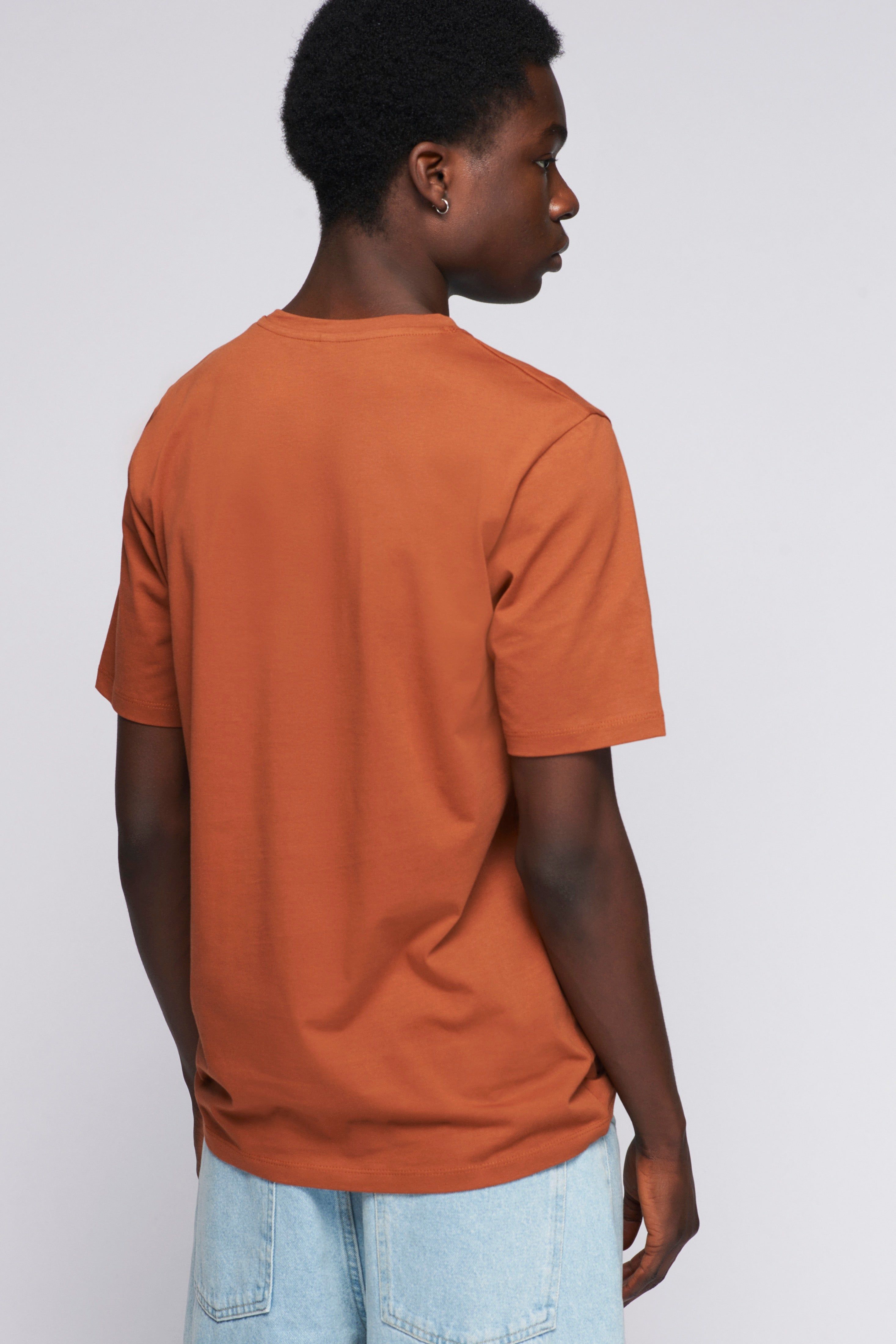 Men's Essential Crew in Terracotta sold by Kotn product image thumbnail 4
