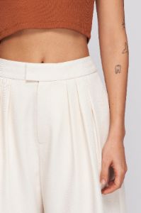 Women's Plaza Shorts in Alabaster sold by Kotn
