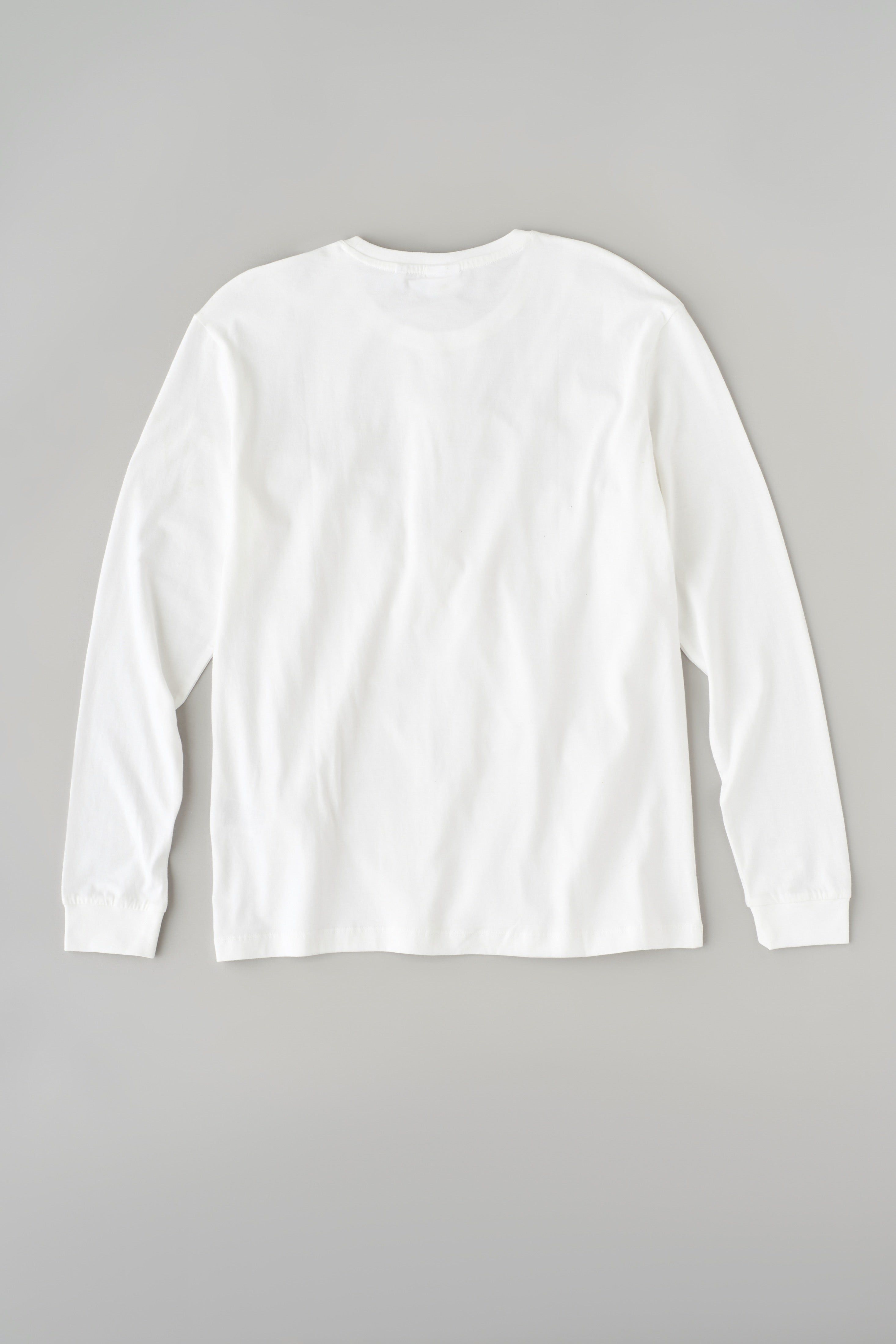 Essential Longsleeve in White sold by Kotn product image thumbnail 12