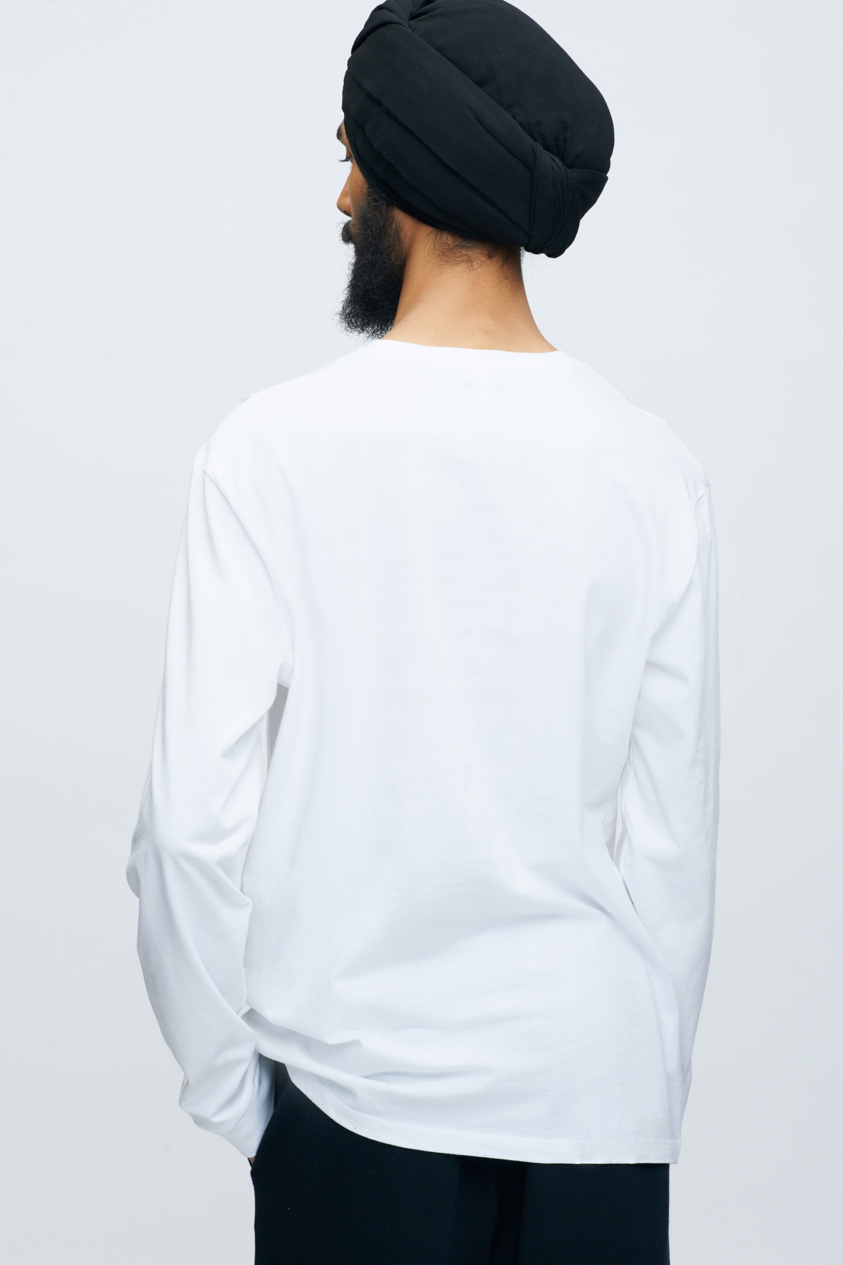 Essential Longsleeve in White sold by Kotn product image thumbnail 7