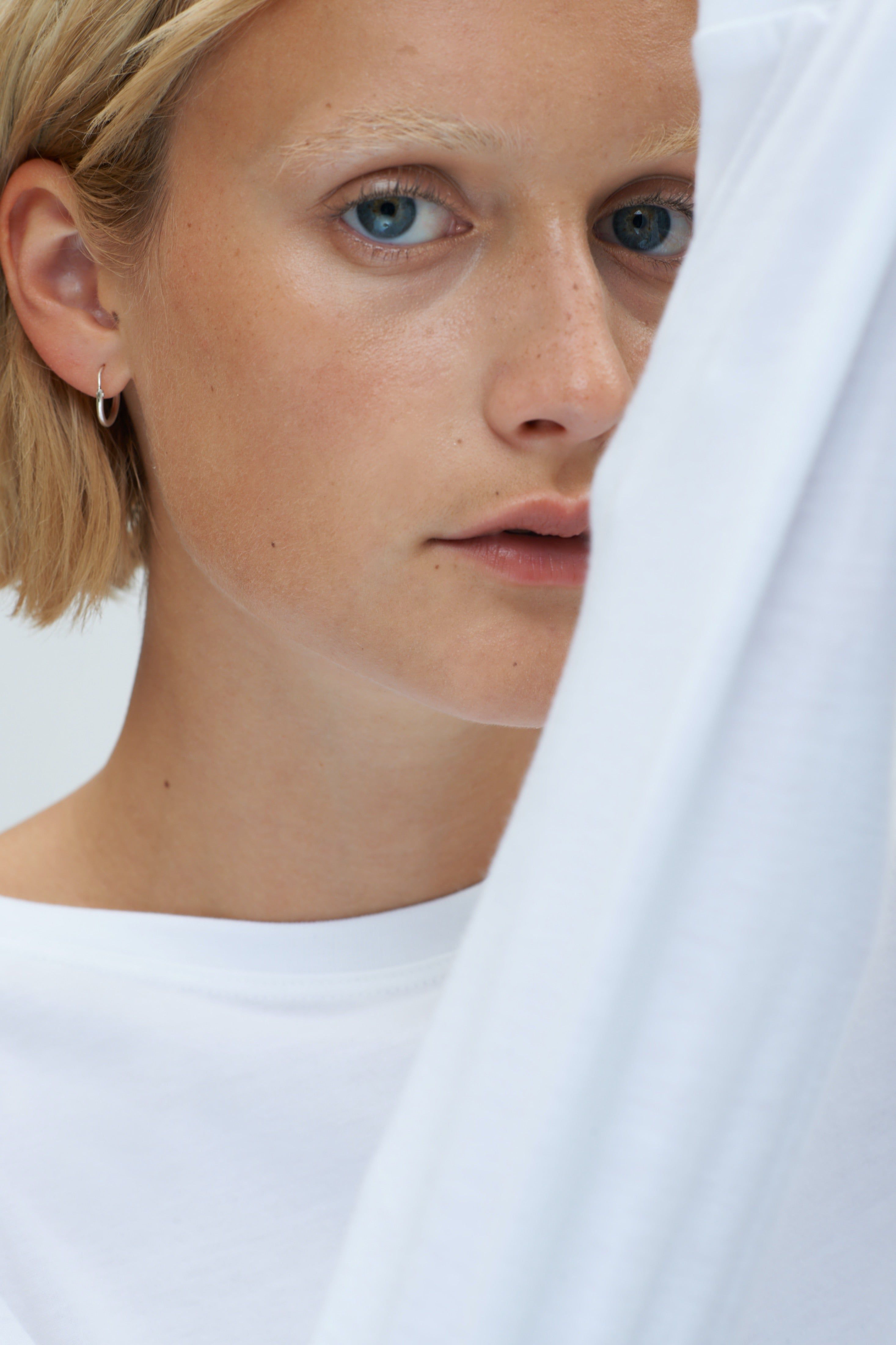 Essential Longsleeve in White sold by Kotn product image thumbnail 10