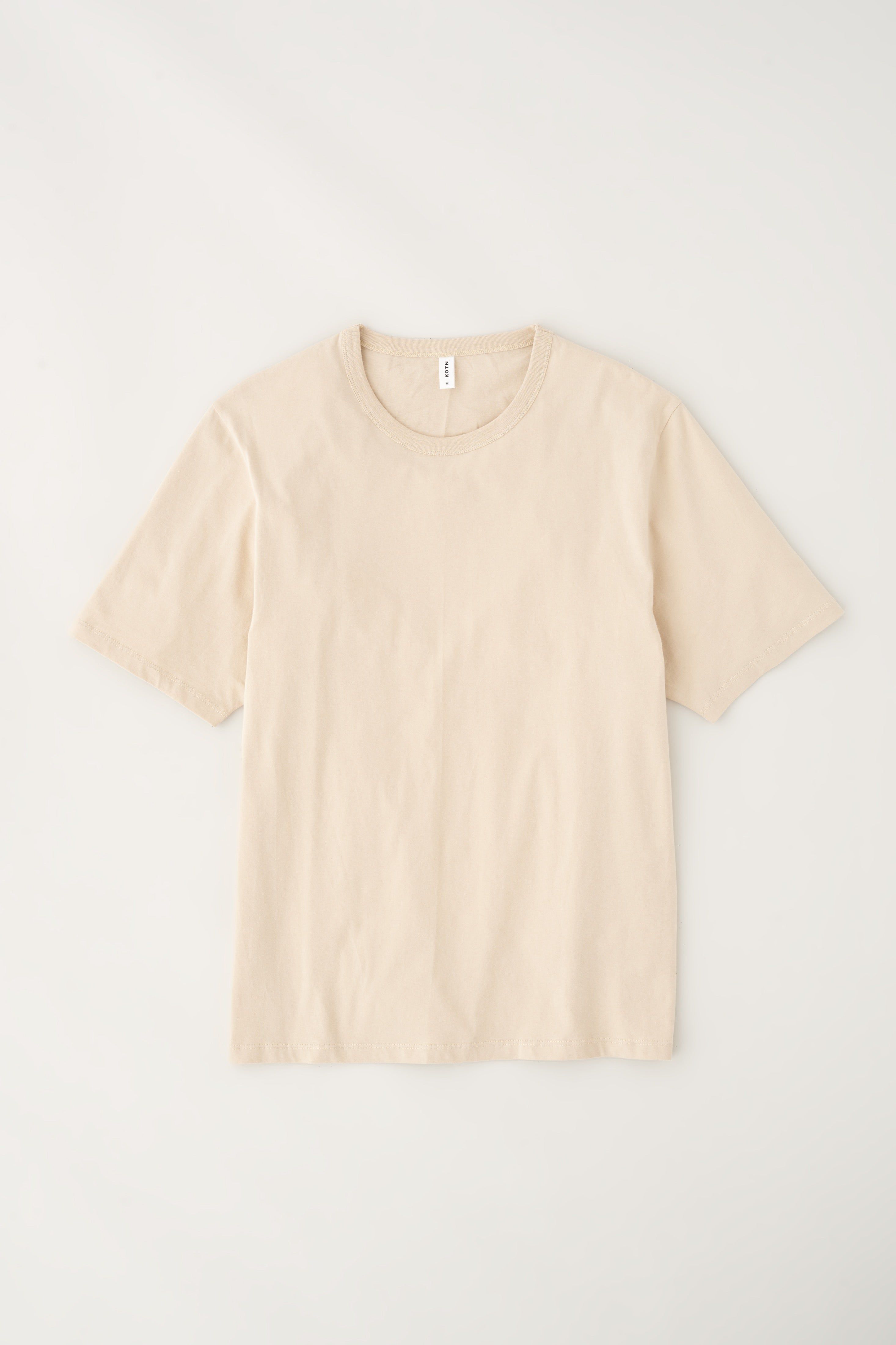 Men's Easy Crew in White Sand sold by Kotn product image thumbnail 5