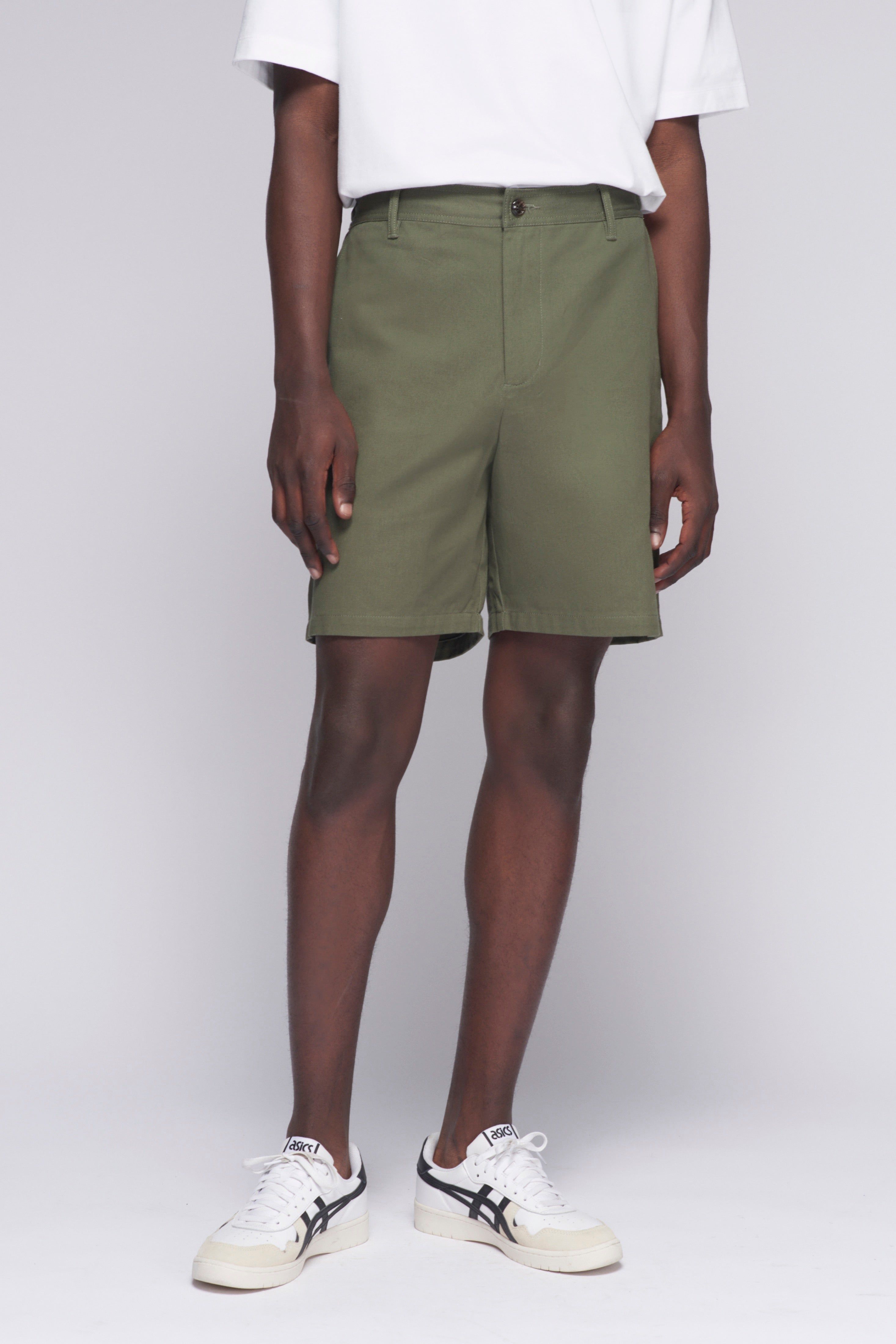 Men's Twill Shorts in Laurel Oak sold by Kotn product image thumbnail 2