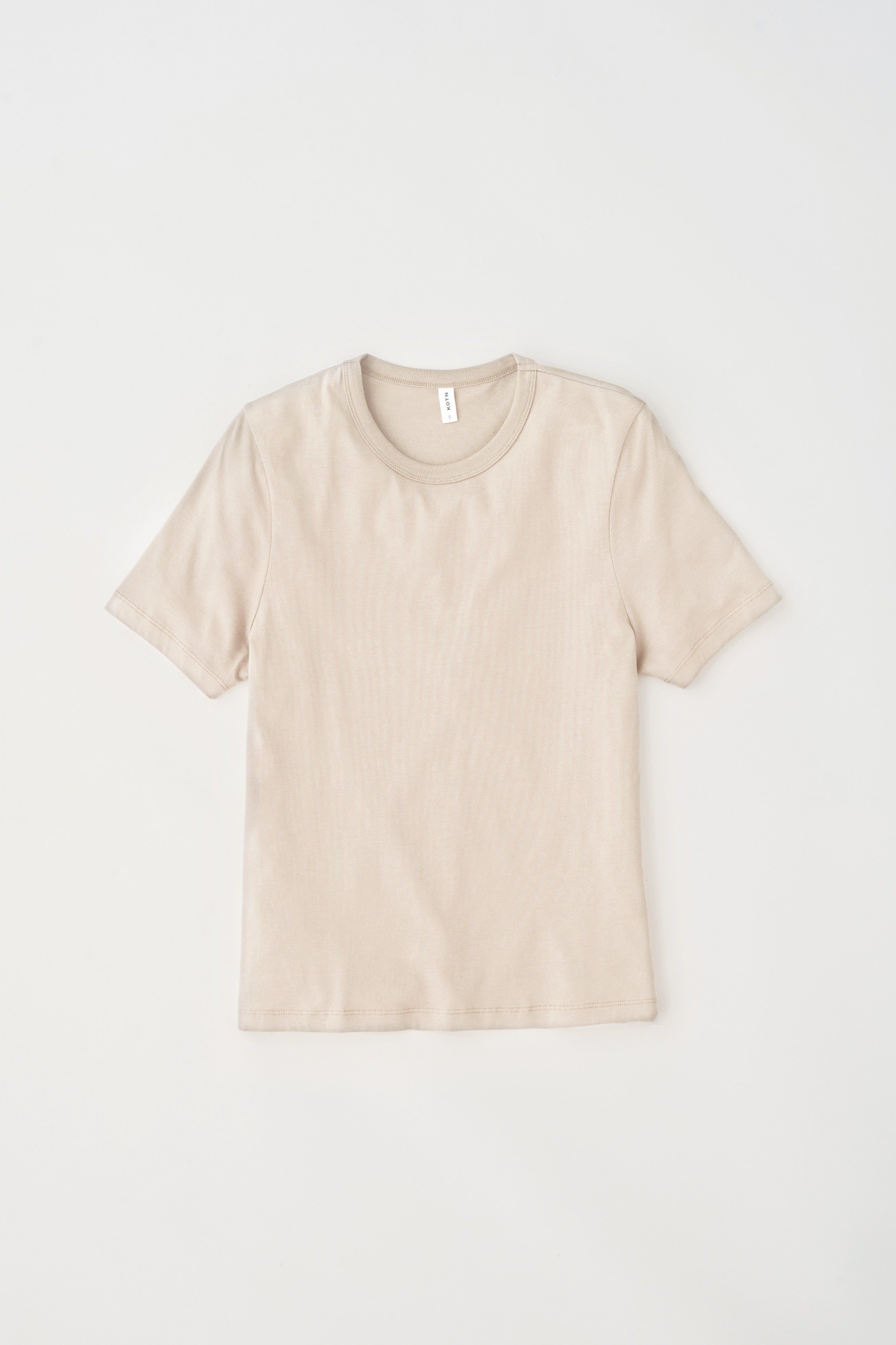 Women's Easy Crew in White Sand sold by Kotn product image thumbnail 5