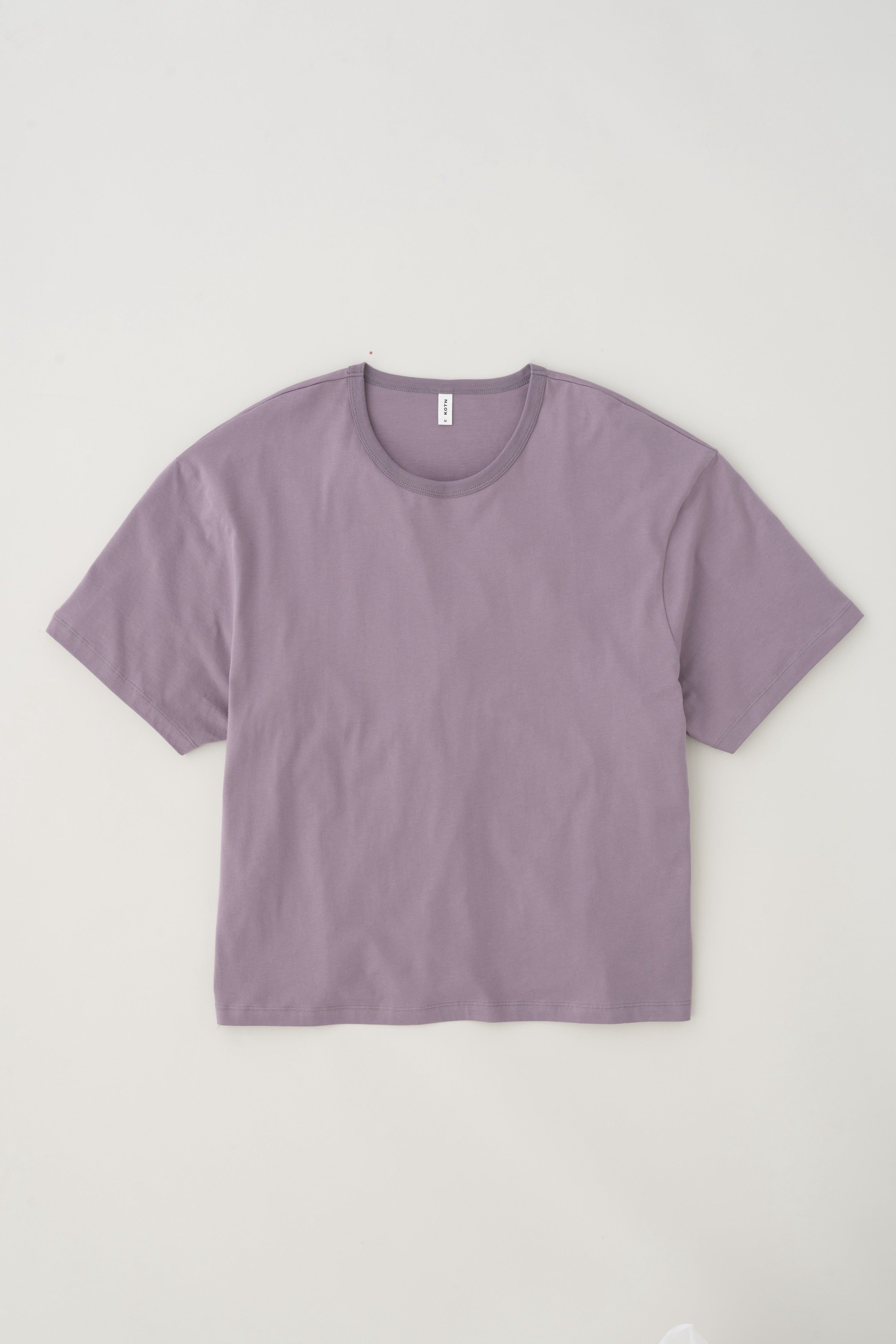 Men's Relaxed Crew in Storm sold by Kotn product image thumbnail 5