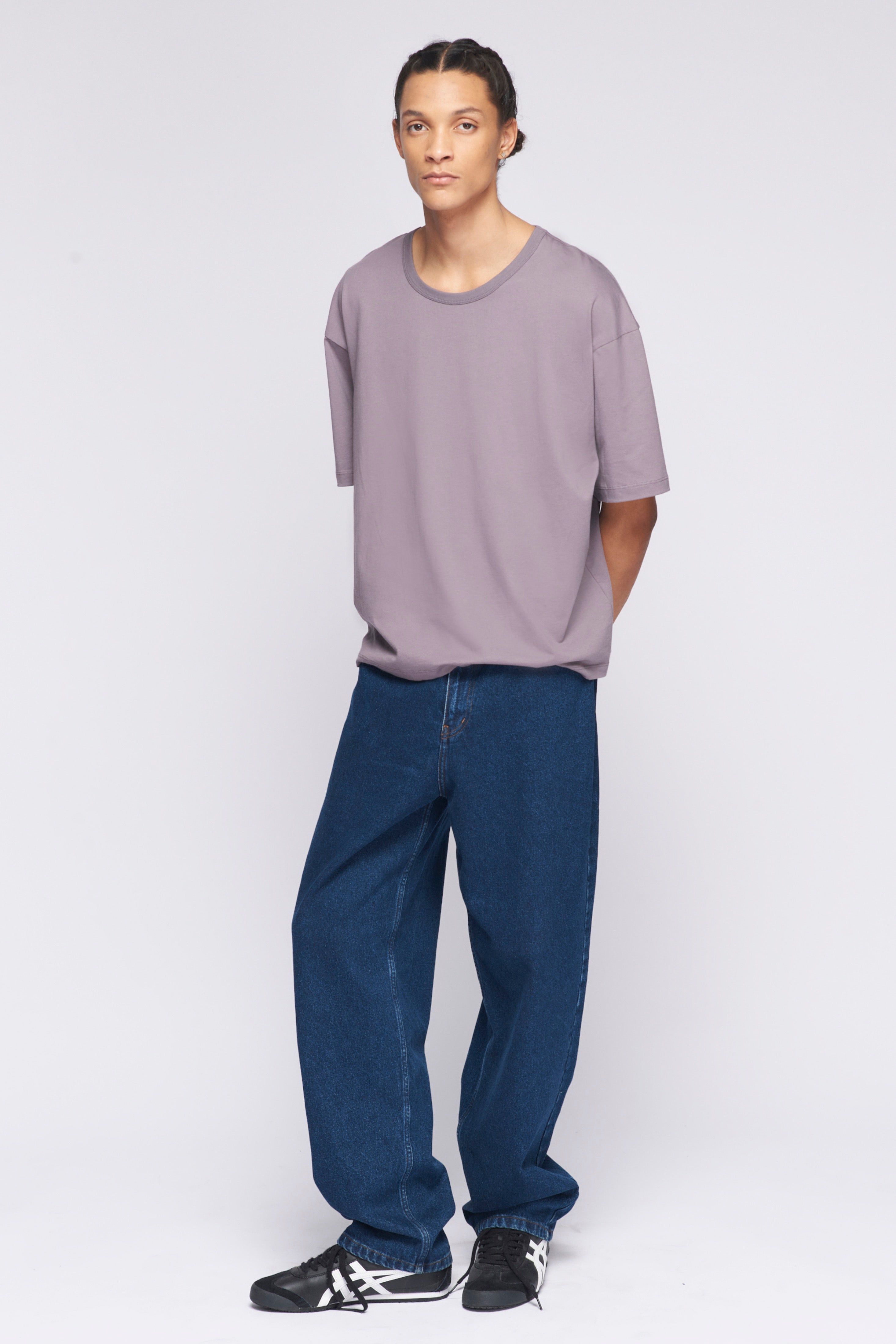 Men's Relaxed Crew in Storm sold by Kotn