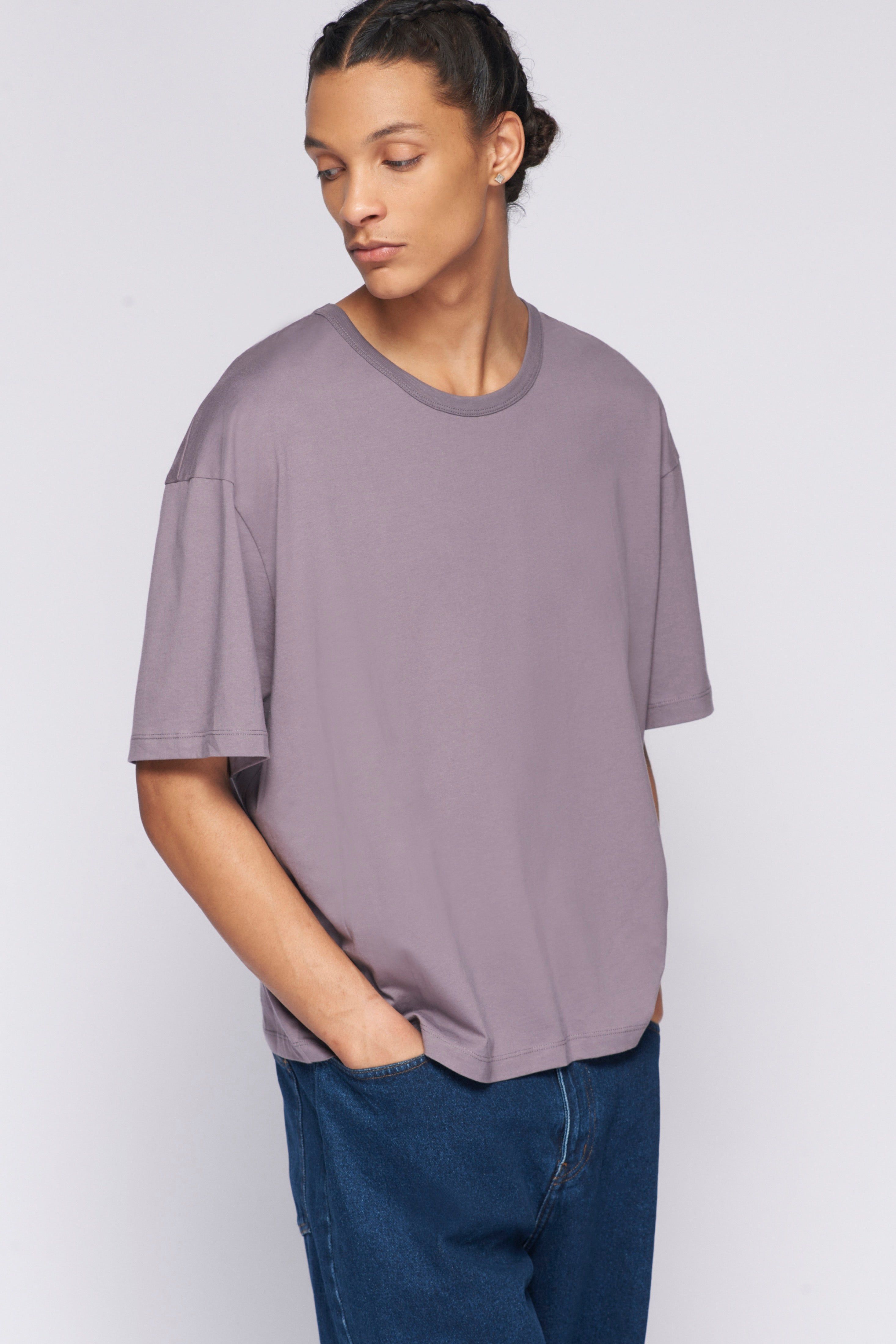 Men's Relaxed Crew in Storm sold by Kotn product image thumbnail 2