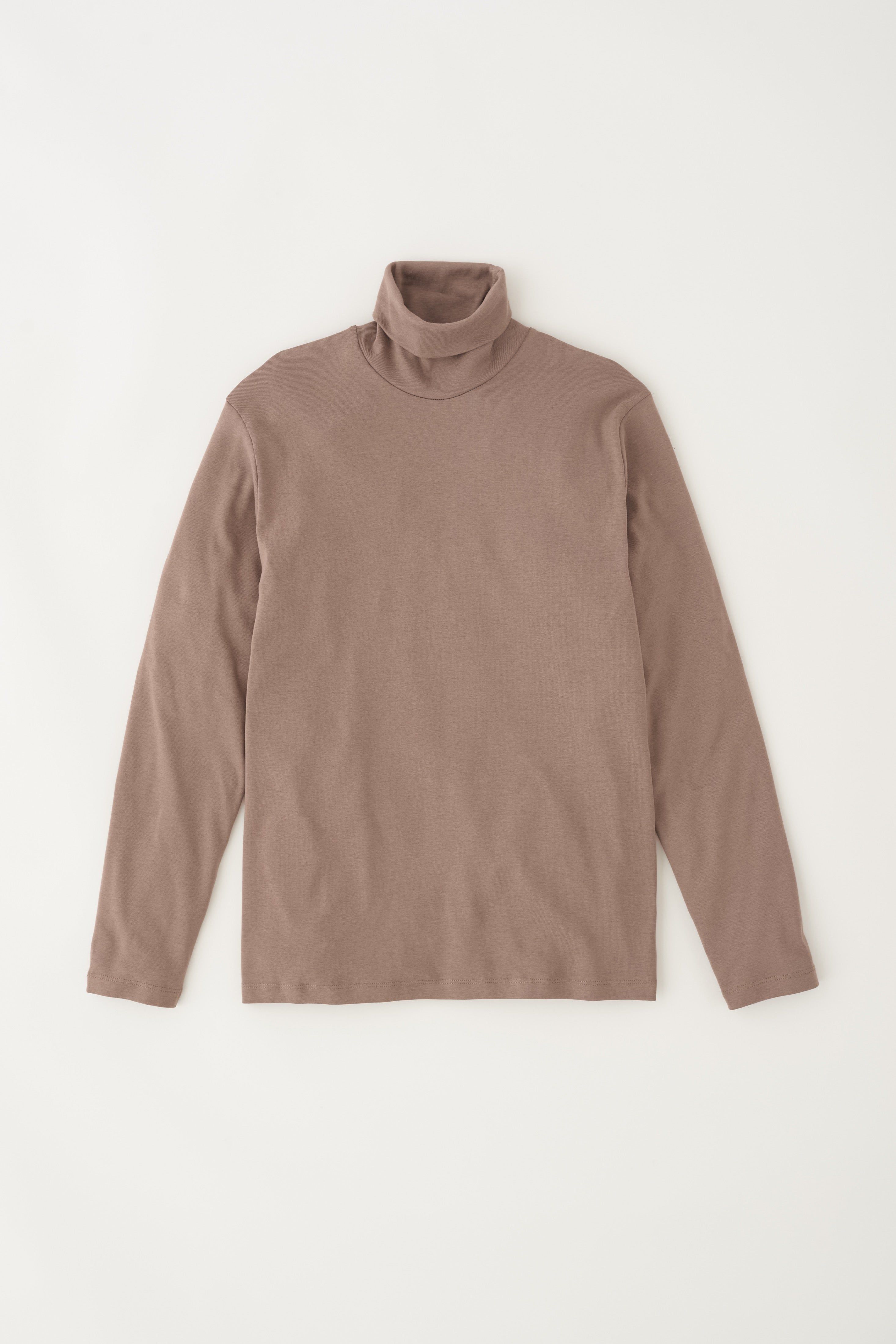 Men's Turtleneck in Truffle sold by Kotn product image thumbnail 5