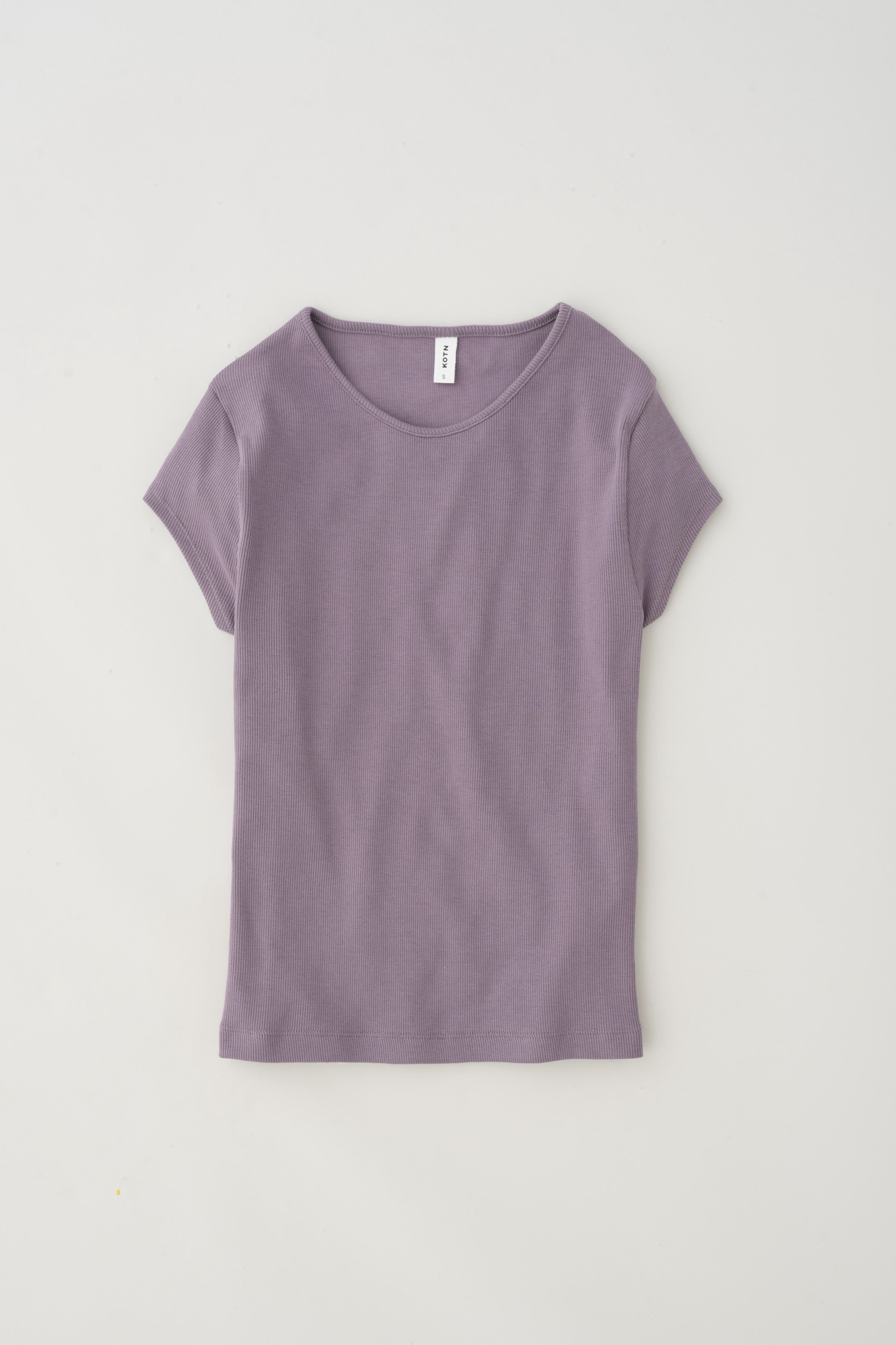 Women's 90s Tee in Storm sold by Kotn product image thumbnail 5