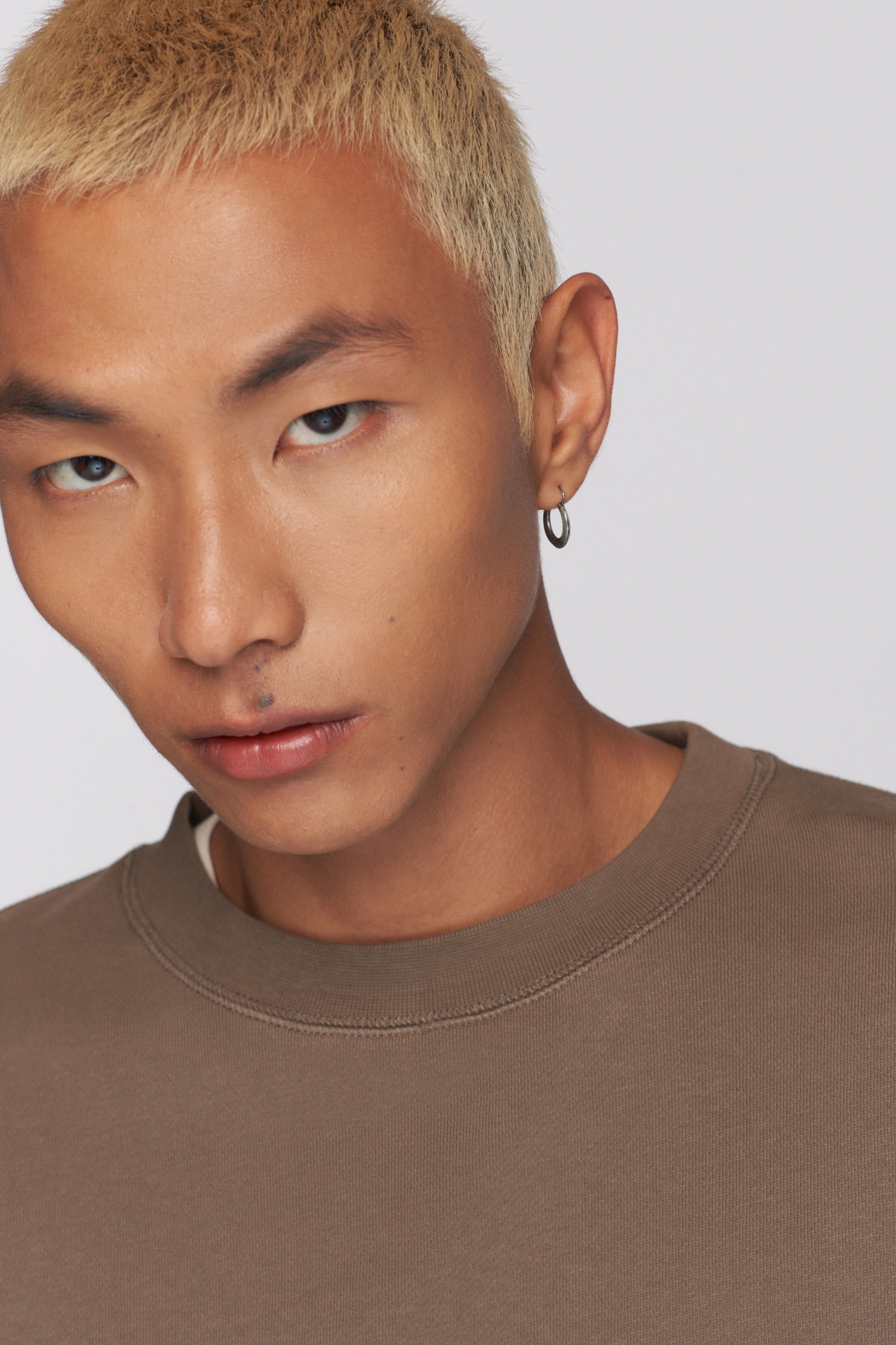 Men's Essential Sweatshirt in Truffle sold by Kotn product image thumbnail 4