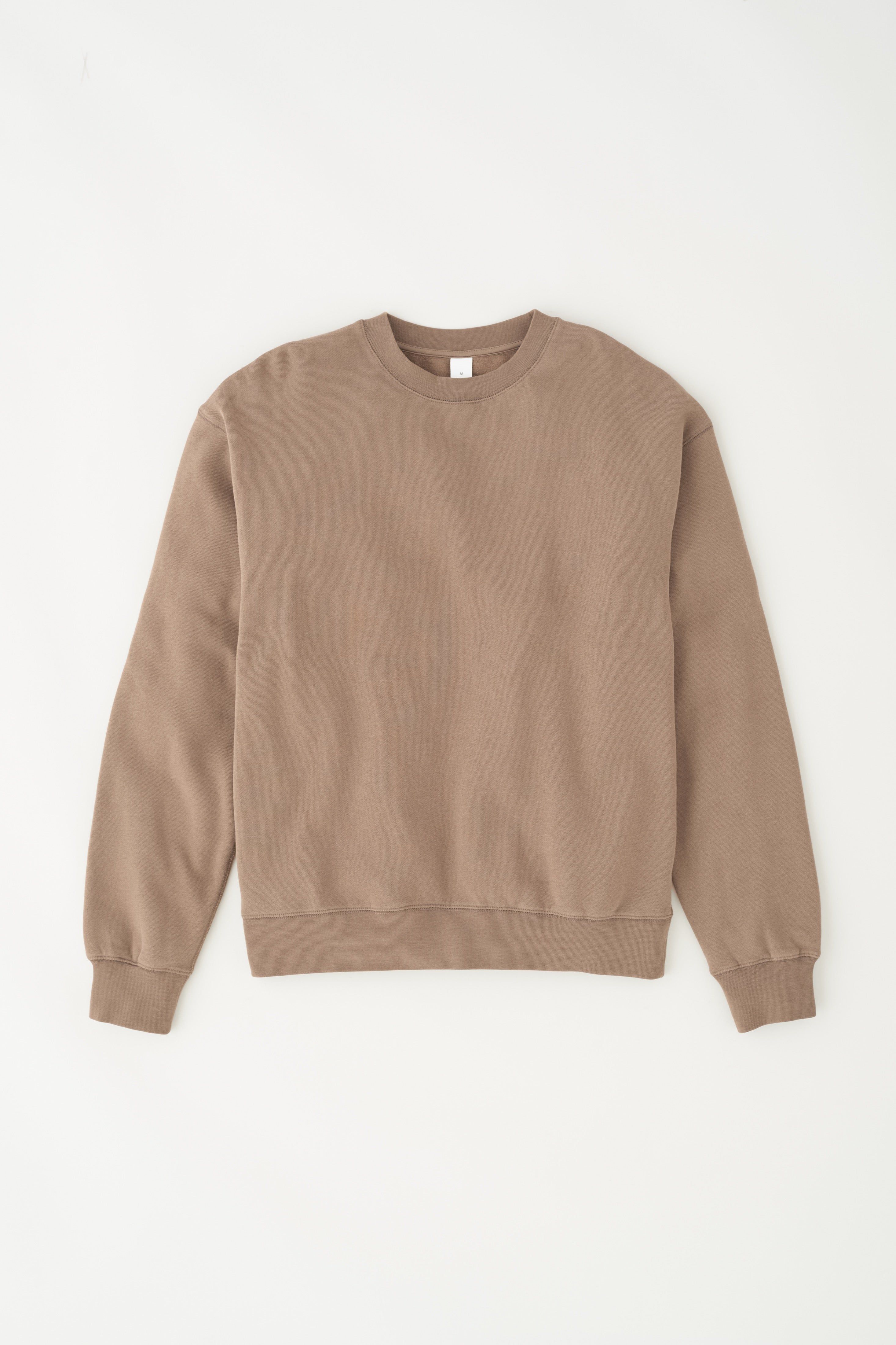 Men's Essential Sweatshirt in Truffle sold by Kotn product image thumbnail 5