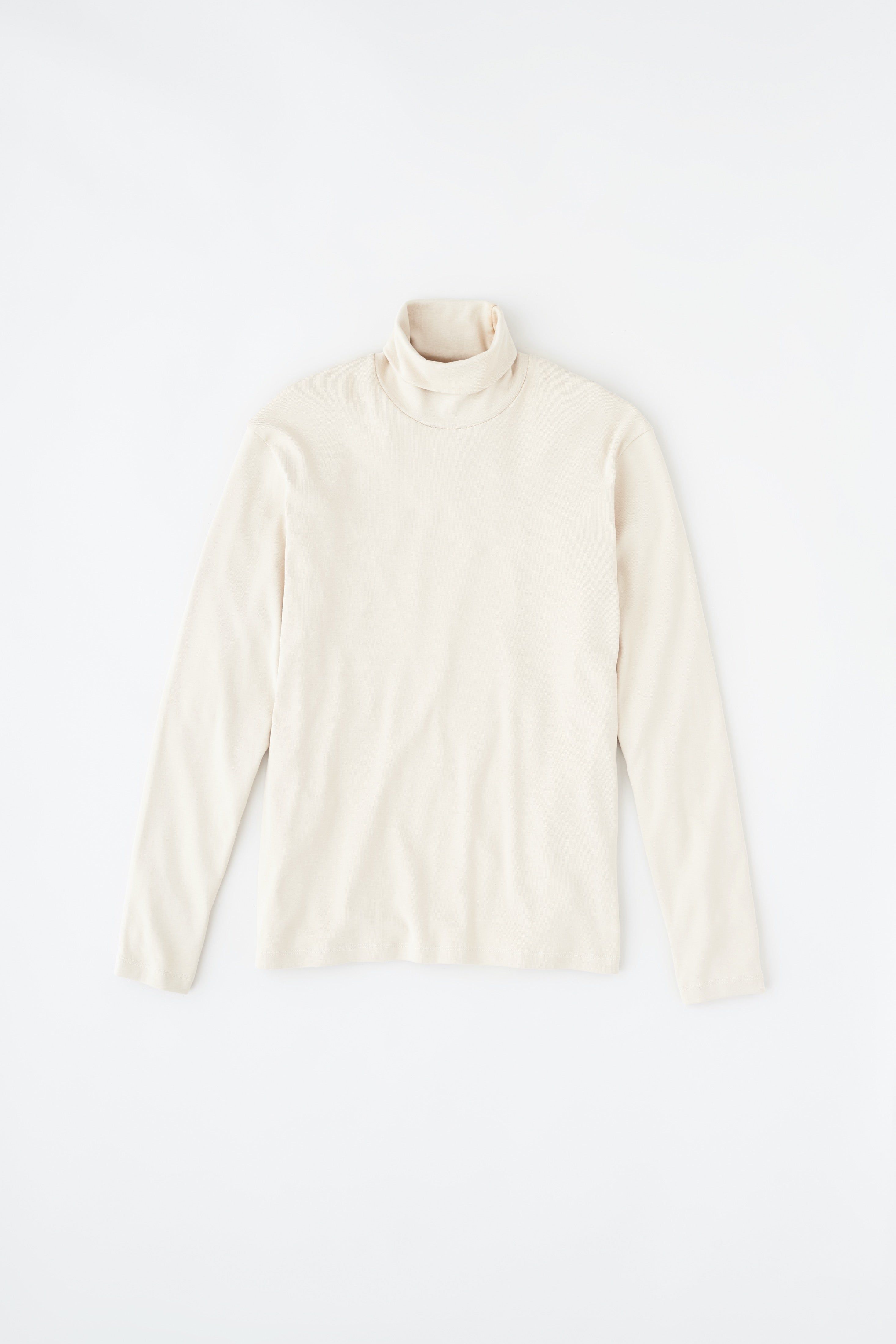 Men's Turtleneck in Moon sold by Kotn product image thumbnail 6